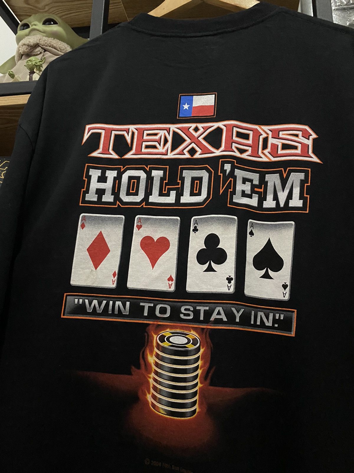 Vintage Vintage 2000s 5 Aces Poker Room Texas Hold ‘em Size US XL / EU 56 / 4 - 2 Thumbnail