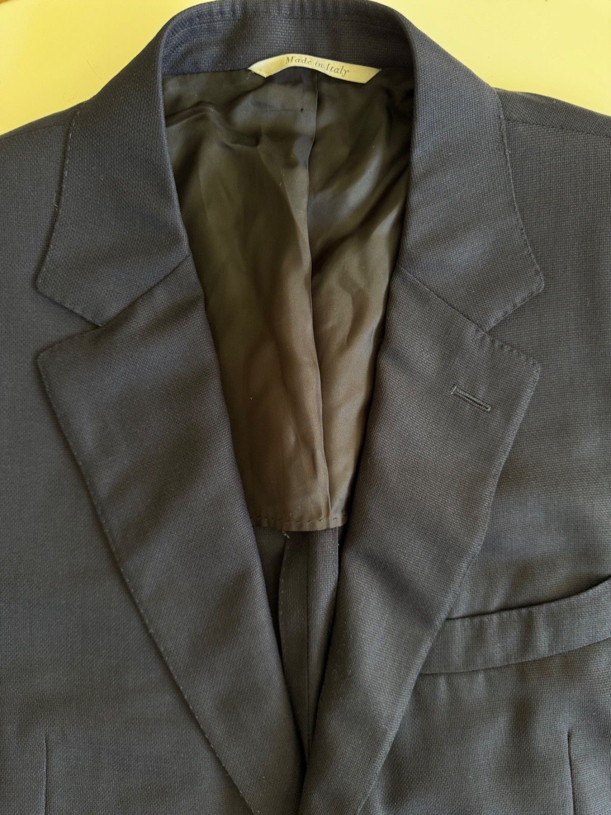 Canali Canali 50R Blue Water Resistant Blazer 2-Btn Jacket Size 50R - 7 Thumbnail