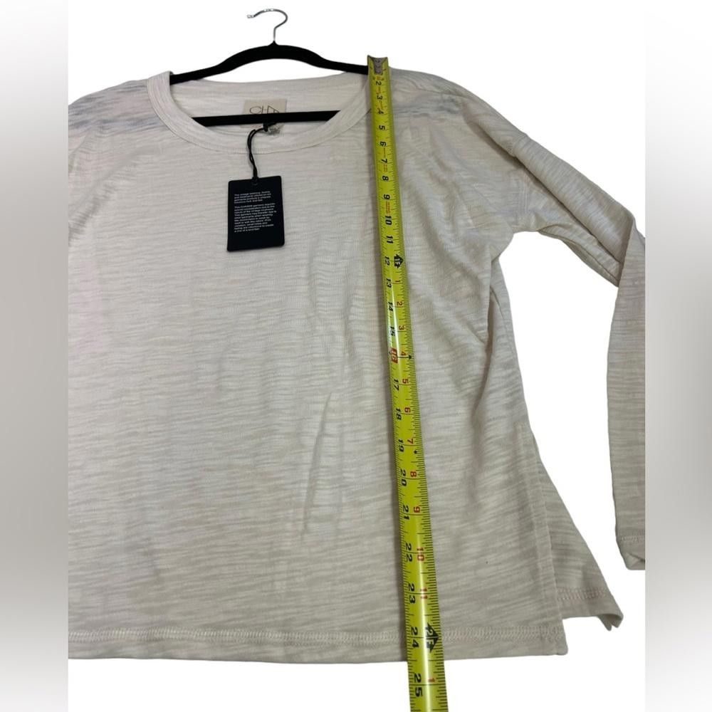 Chase Authentics Chaser l NWT Slit Side Boxy T-shirt in White Small Size S / US 4 / IT 40 - 5 Thumbnail