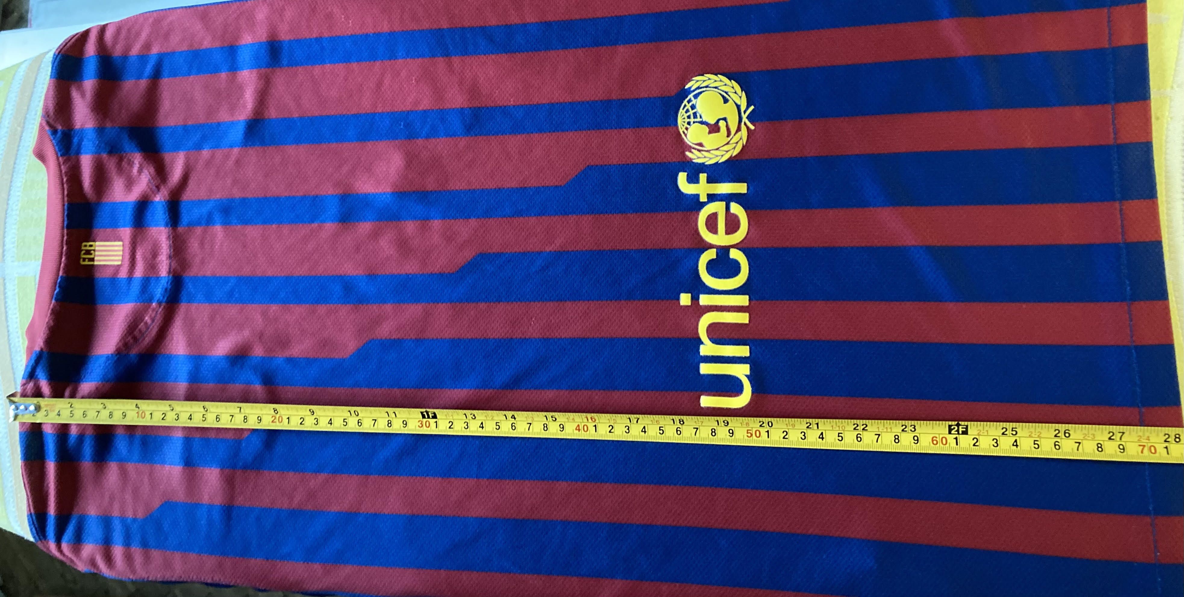 Nike Nike 2011-2012 FC Barcelona Barca FCB Home Jersey Shirt Size US L / EU 52-54 / 3 - 9 Thumbnail