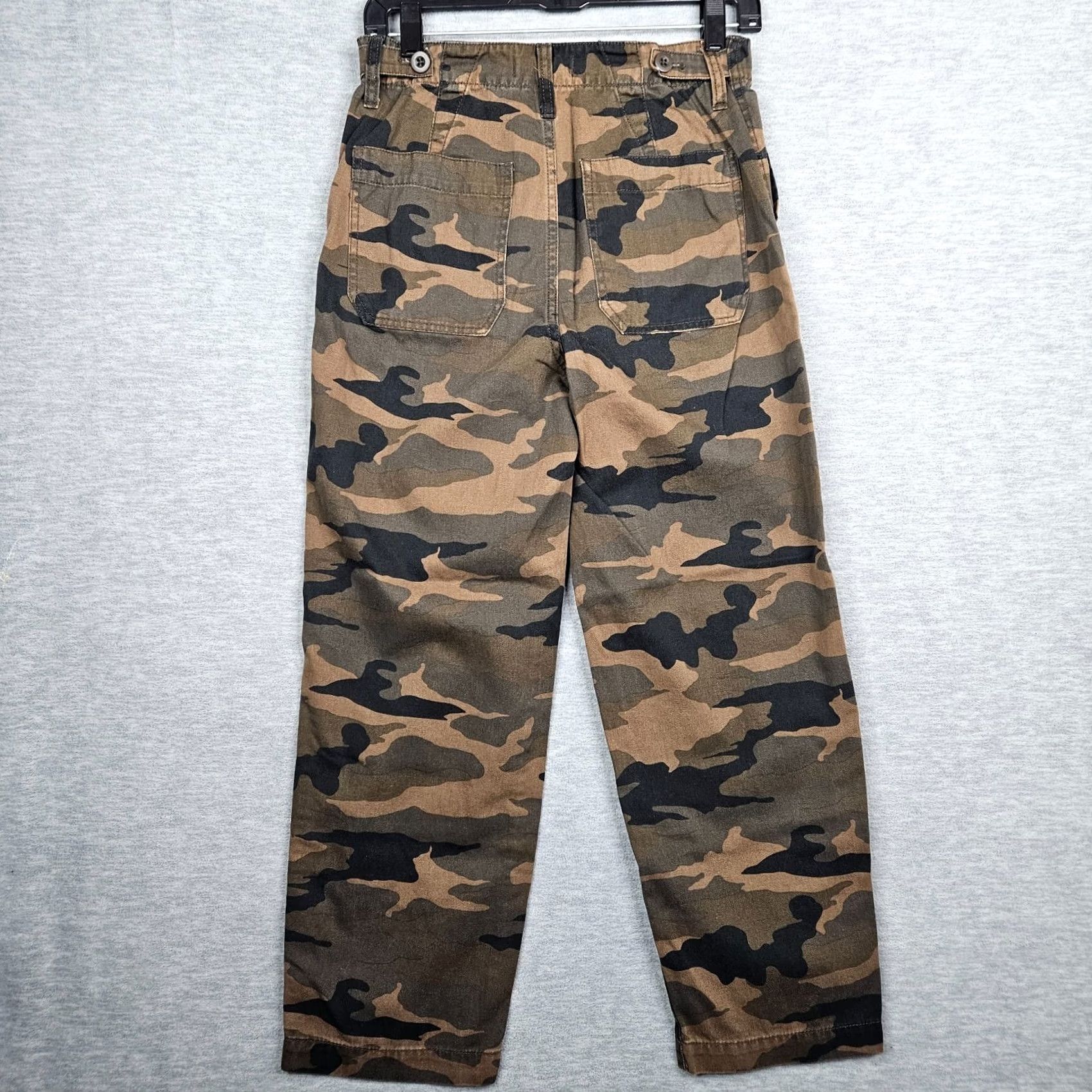 Madewell Madewell Pants in Camo Adjustable Waist High Rise Women's Size 26 Multicolor Casual Regular Cotton Size 26" / US 2 / IT 38 - 7 Thumbnail