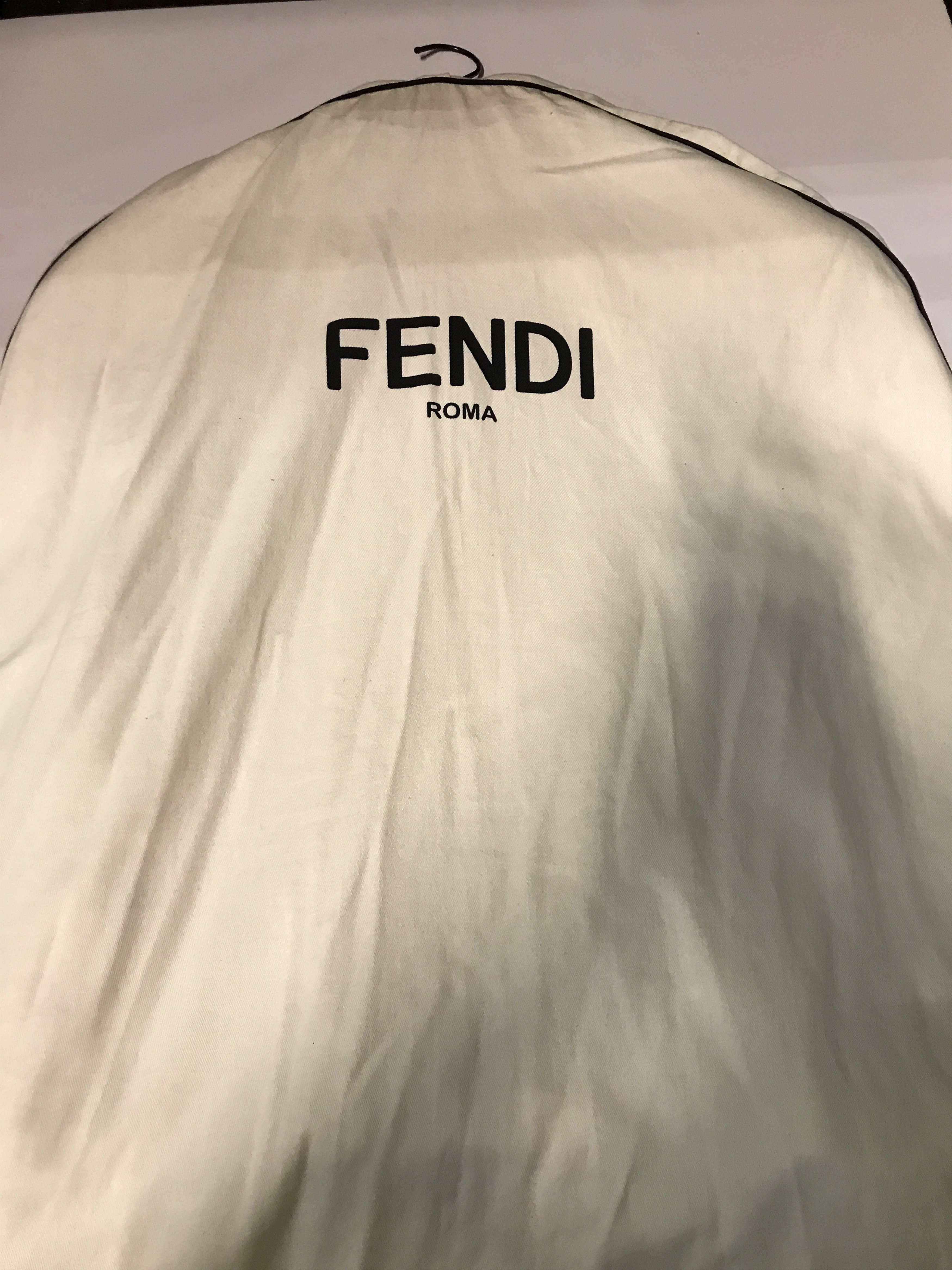 Fendi Fendi Blouson White Deerskin Selleria Blouson - Mens Jacket Size US L / EU 52-54 / 3 - 3 Thumbnail