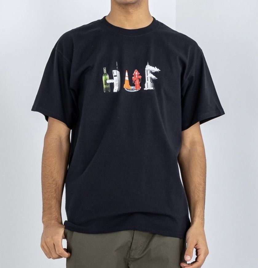 Designer × Huf 🚨 HUF Objectified Tee Shirt RARE! Black 2XL Size XXL 🚨 Size US XXL / EU 58 / 5 - 3 Thumbnail