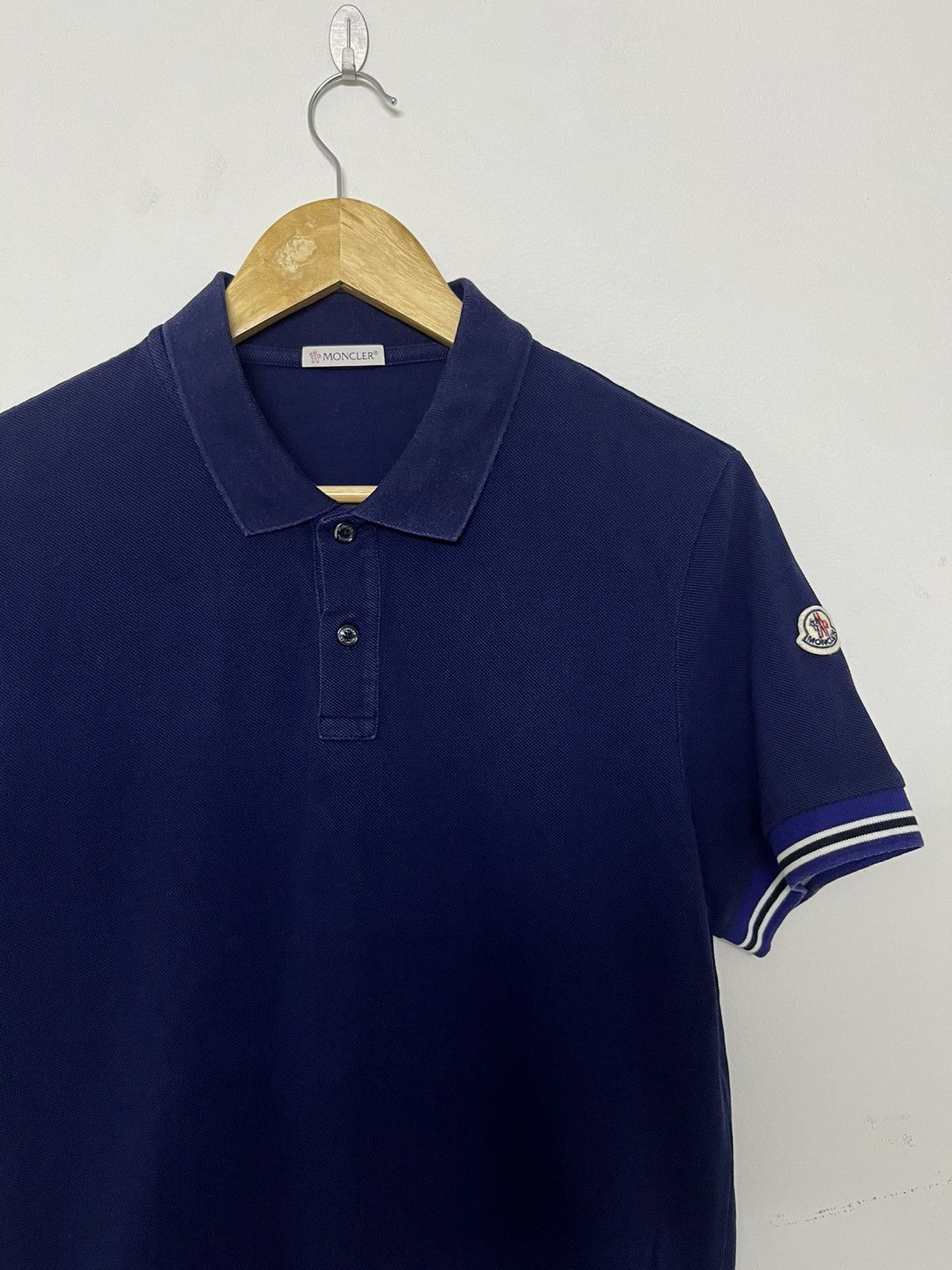 Moncler Moncler Maglia Polo Shirt Size US M / EU 48-50 / 2 - 2 Thumbnail