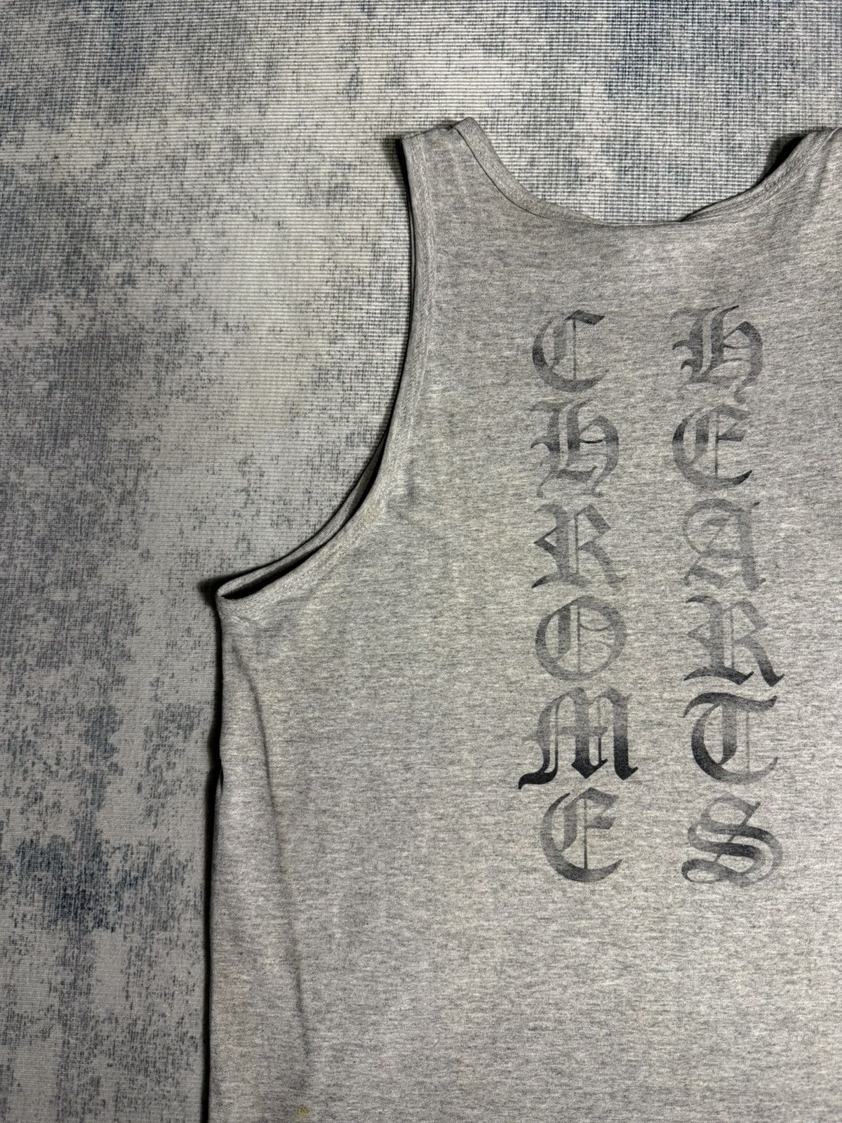 Chrome Hearts 💥 VINTAGE! Vertical Script Tank Size US M / EU 48-50 / 2 - 8 Thumbnail