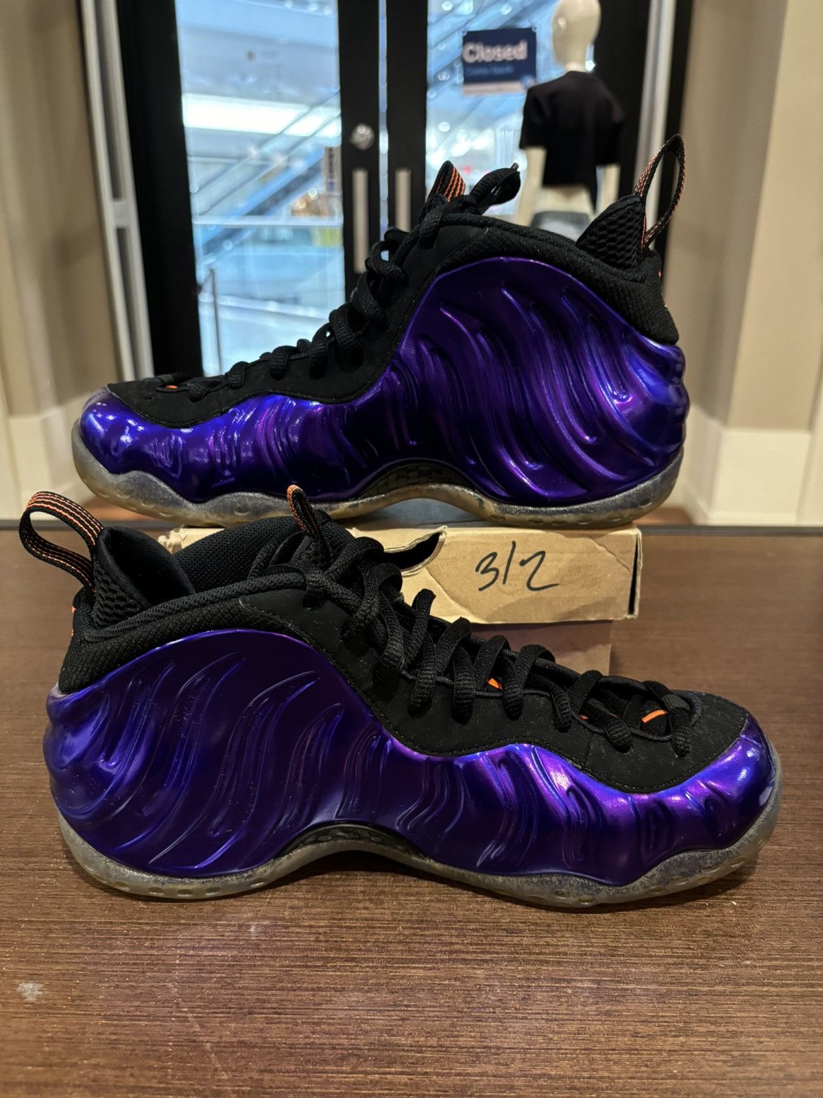 Nike Nike Air Foamposite One ‘Phoenix Suns’ Size US 8.5 / EU 41-42 - 3 Thumbnail