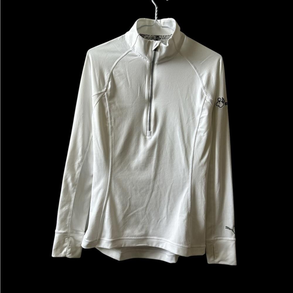 Puma NWOT Women's Puma Golf Quarter-Zip Pullover - Size M Size M / US 6-8 / IT 42-44 - 2 Thumbnail