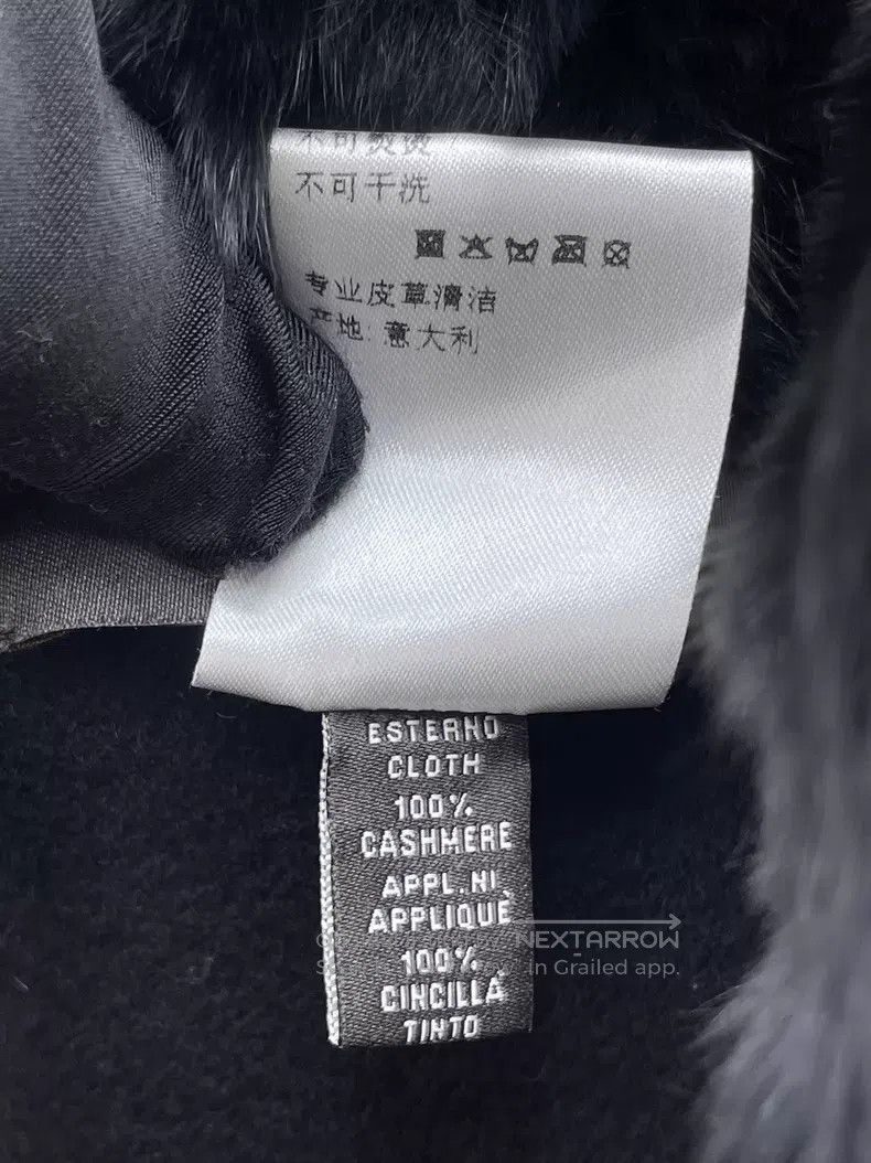 Loro Piana Loro Piana Black rabbit + cashmere cloak coat Size M / US 6-8 / IT 42-44 - 8 Thumbnail
