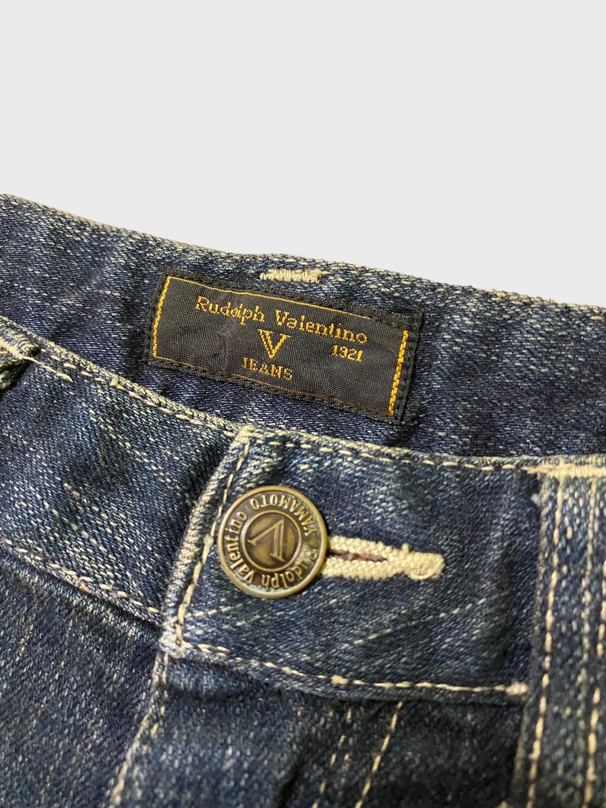 If Six Was Nine × Le Grande Bleu (L.G.B.) × Tornado Mart Flared Hysteric Style Rudolph Velentino Yamamoto Bush Pant Size US 27 - 8 Thumbnail