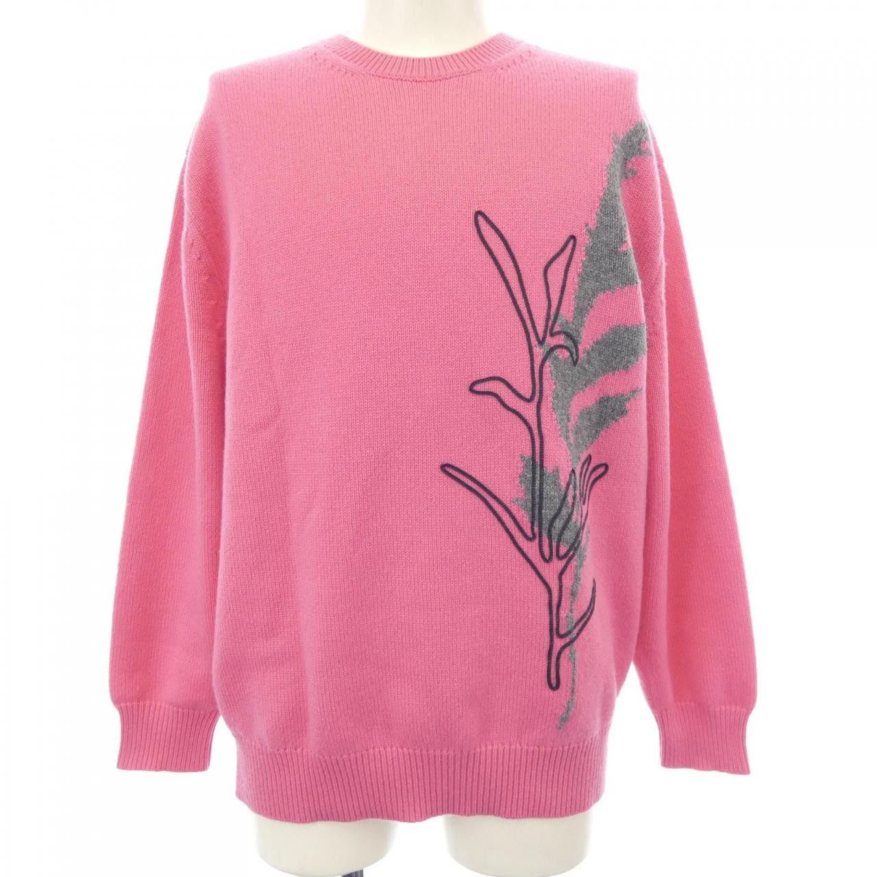 Hermes Hermes Hermes Cashmere Knit M Textile Tops DUTY FREE for USA Size ONE SIZE - 1 Thumbnail