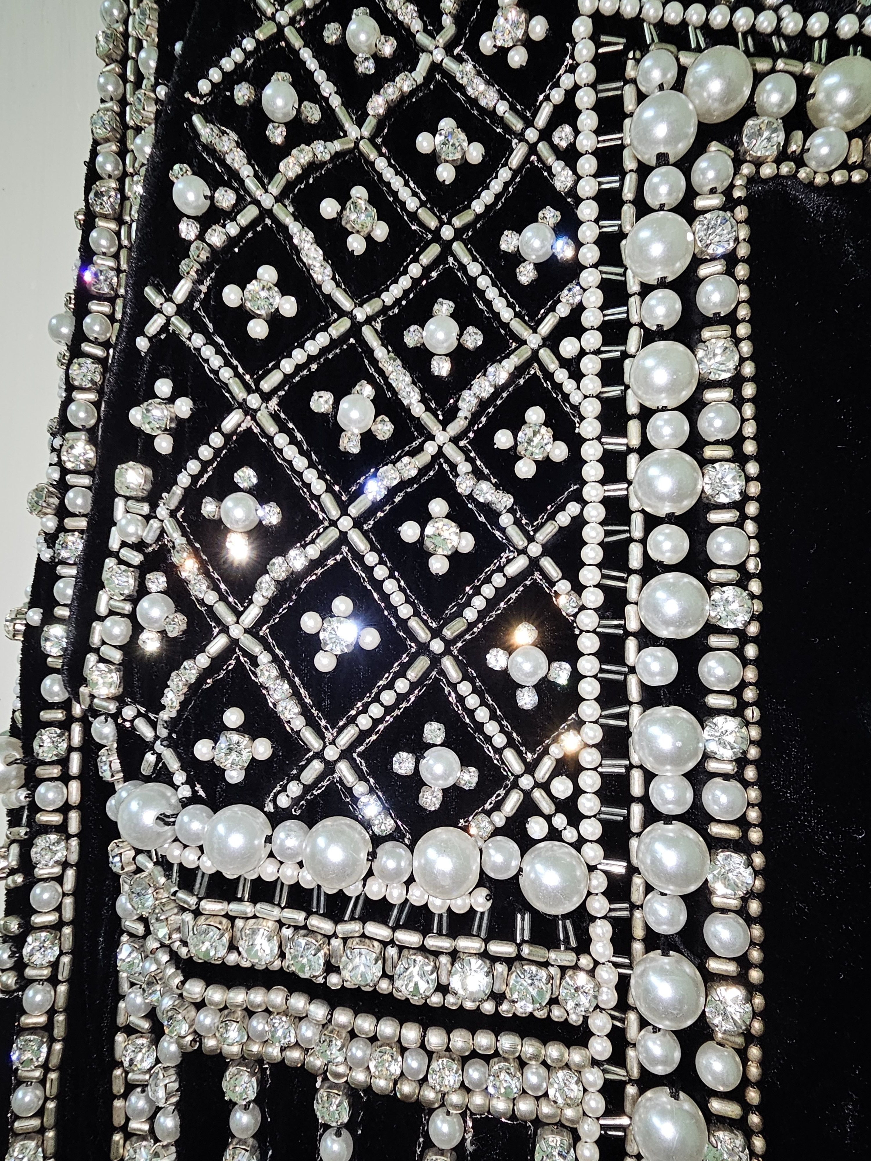 Balmain Balmain super rare 12FW baroque pearl embellished pants Size 30" / US 8 / IT 44 - 6 Thumbnail