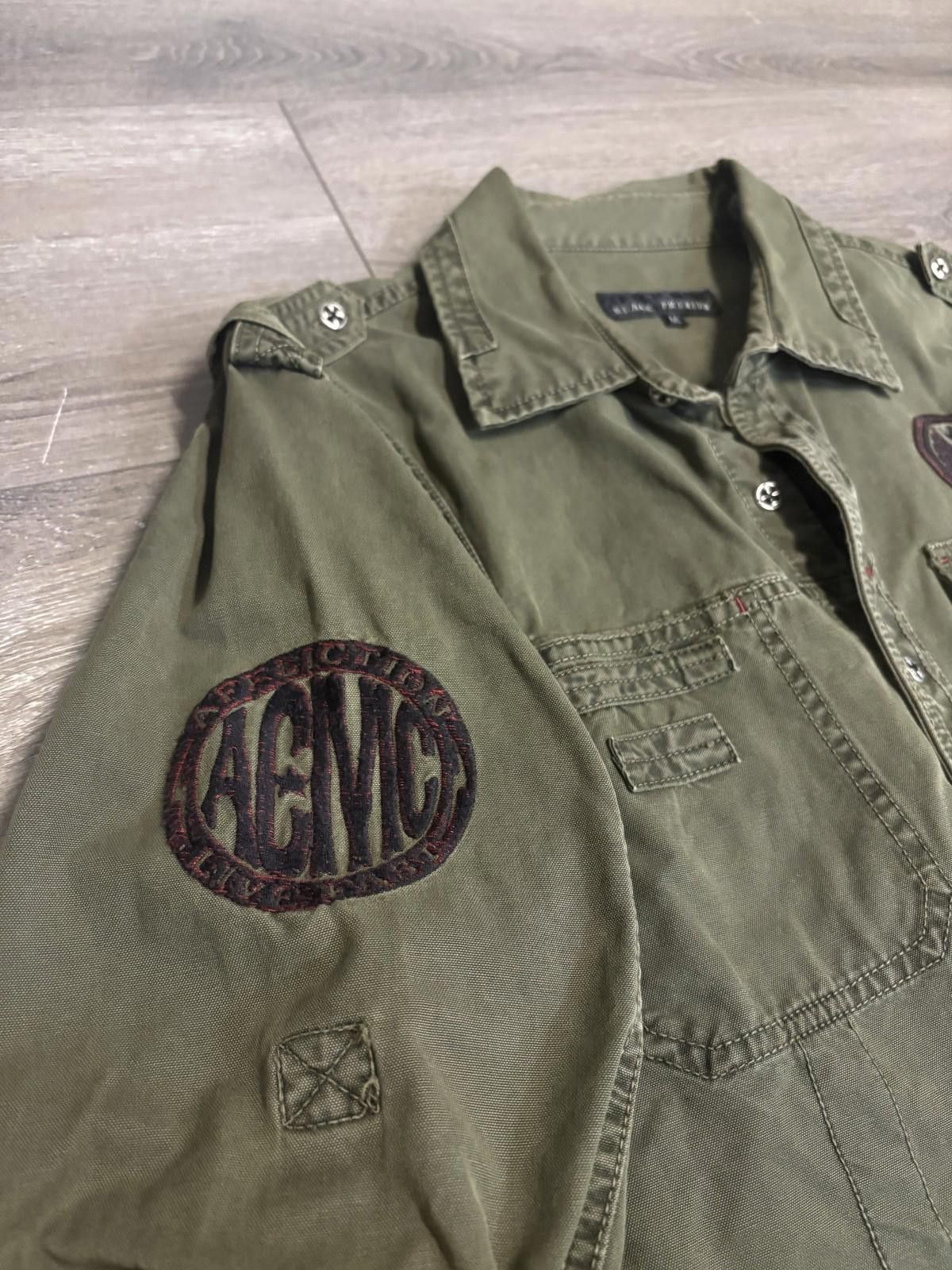 Affliction Affliction Black Premium Button Up Shirt Military Y2K Size M Size US M / EU 48-50 / 2 - 4 Thumbnail