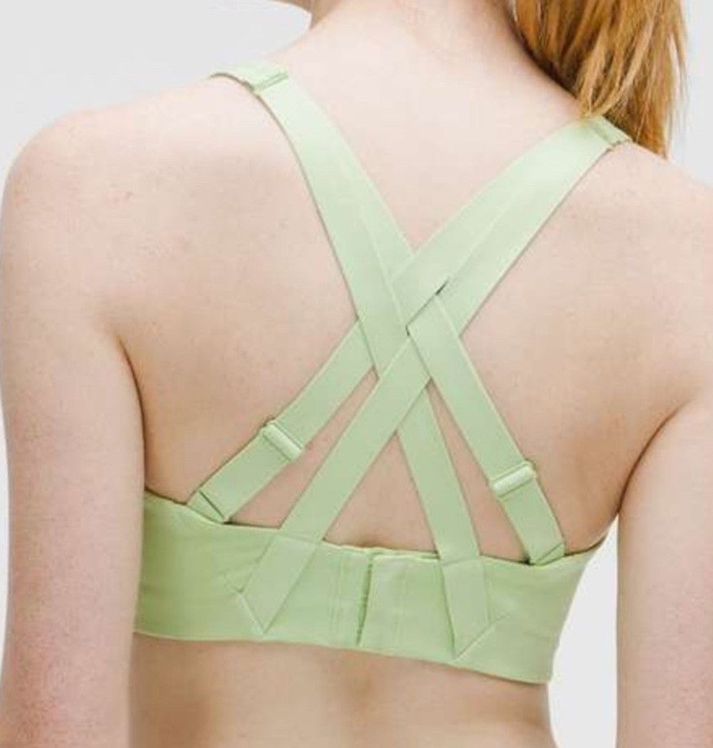 Lululemon LULULEMON ENERGY HIGH SUPPORT BRA LEMONGRASS SIZE 38D NWT Size XL / US 12-14 / IT 48-50 - 6 Thumbnail
