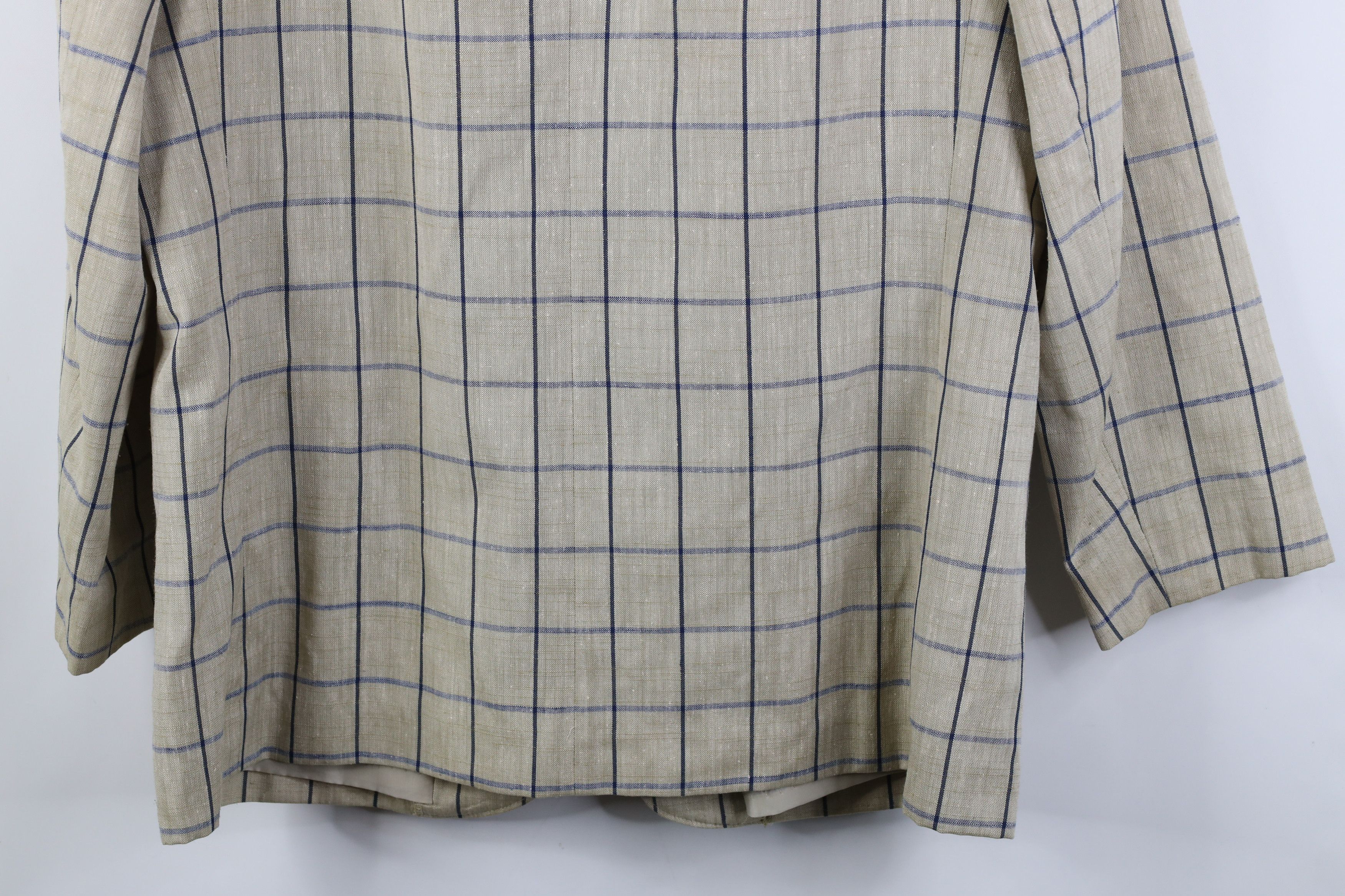 Pendleton Vintage 90s Pendleton Suit Coat Blazer Jacket Plaid USA Size XXL / US 16-18 / IT 52-54 - 12 Thumbnail