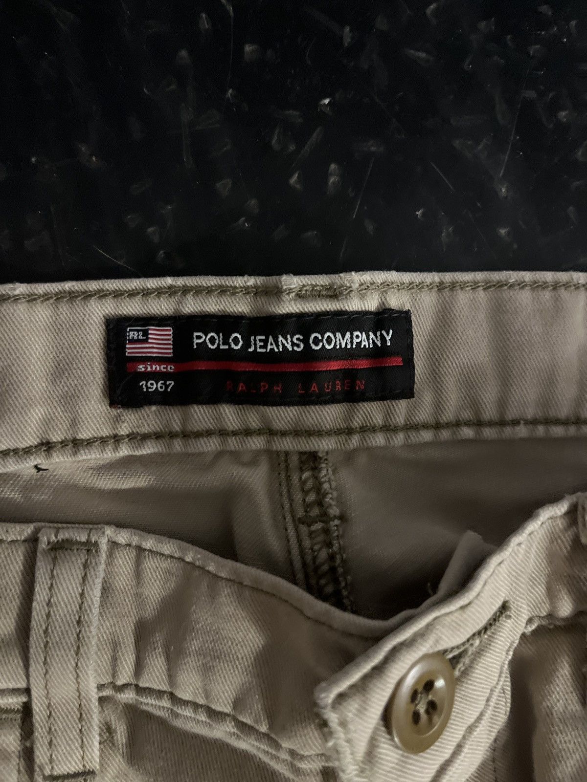 Polo Ralph Lauren POLO JEANS COMPANY CARGO DENIM Size US 33 - 3 Thumbnail