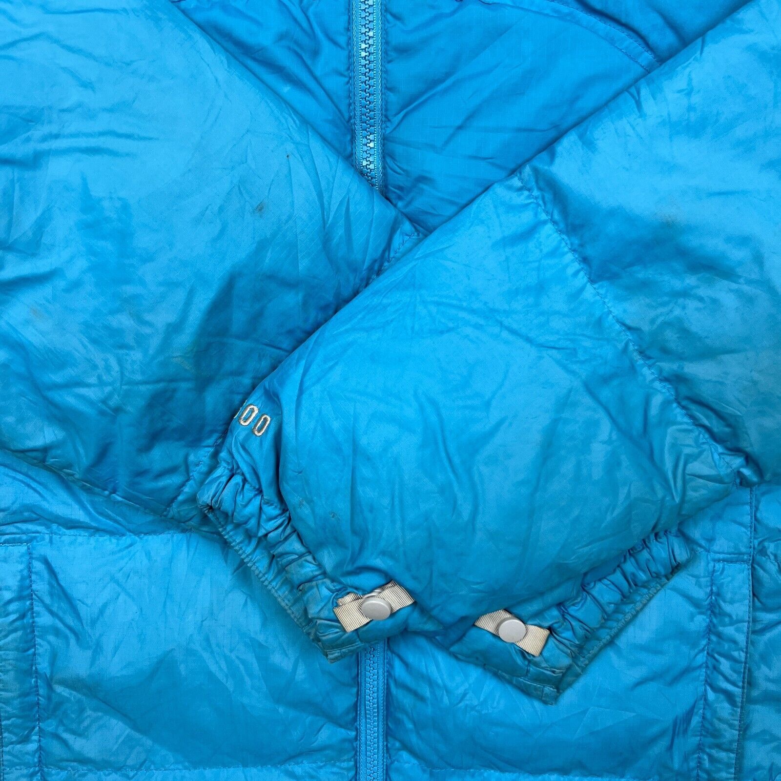 The North Face × Vintage The North Face Jacket Medium Nuptse 600 Down Outdoor Puffer Size M / US 6-8 / IT 42-44 - 3 Thumbnail