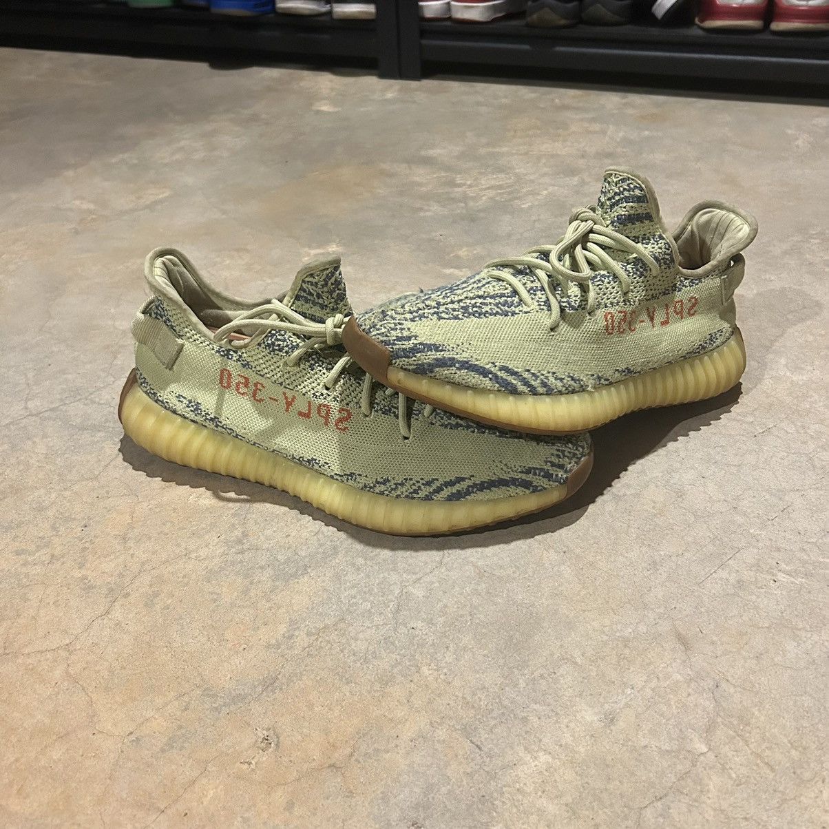 Adidas Yeezy Boost 350 V2 Semi Frozen Yellow 2017 US 12