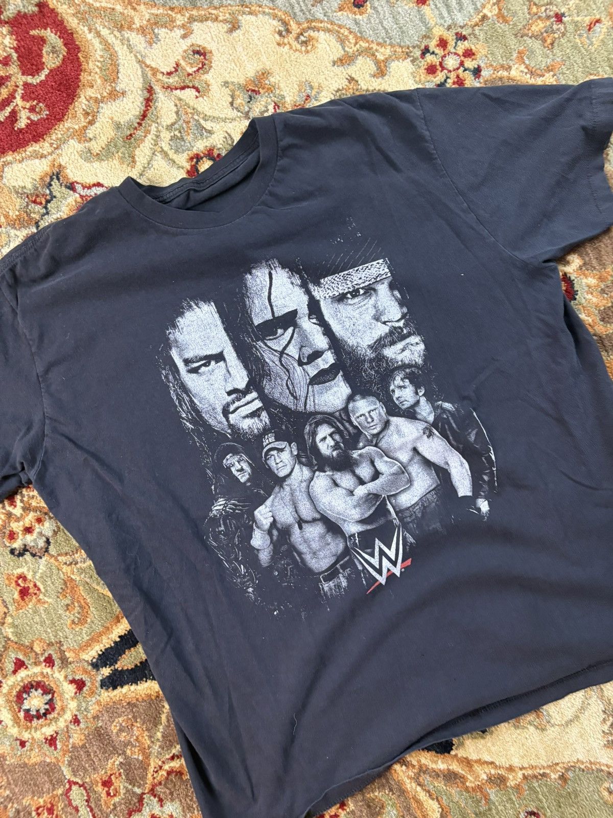 WWE Vintage Y2K WWE T-Shirt Size US L / EU 52-54 / 3 - 2 Thumbnail