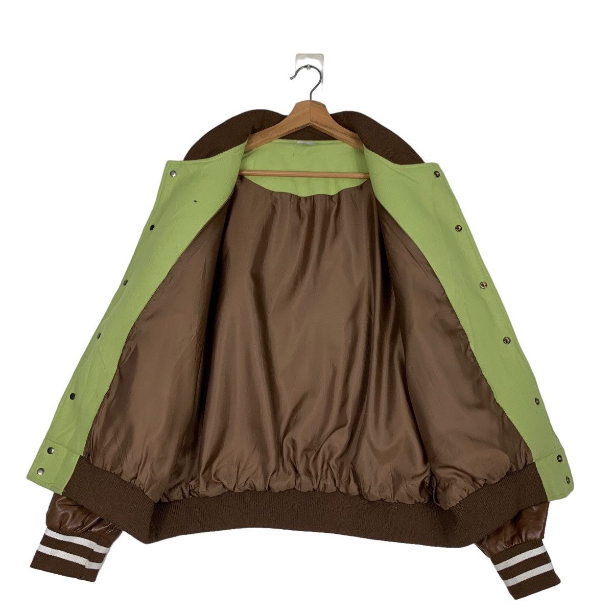 Japanese Brand DLEEPY TOWN Varsity Jacket #0684-C31 Size US L / EU 52-54 / 3 - 9 Thumbnail