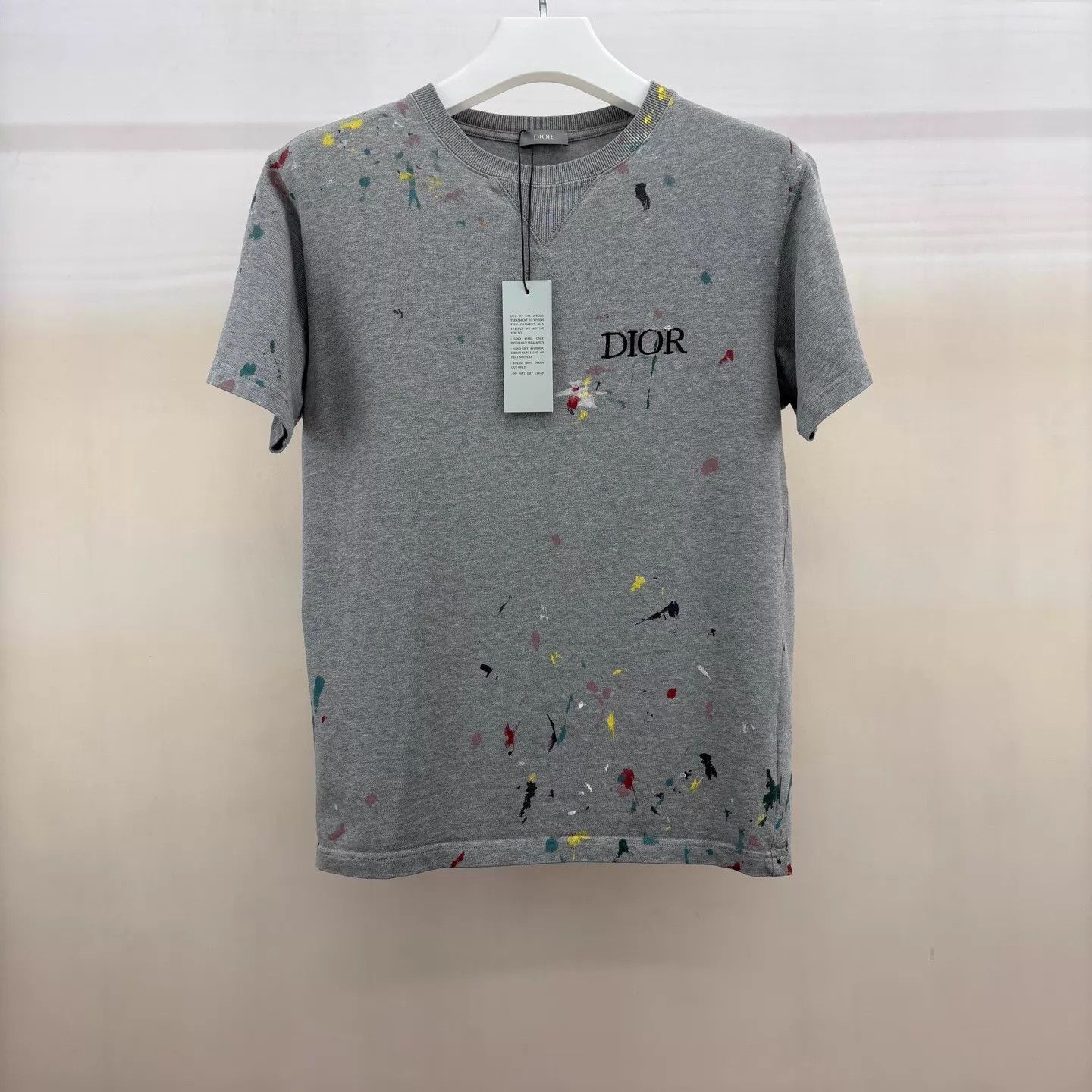 Dior Dior Inkblot Logo SS Tee XS New with Tags Size US XS / EU 42 / 0 - 1 Thumbnail