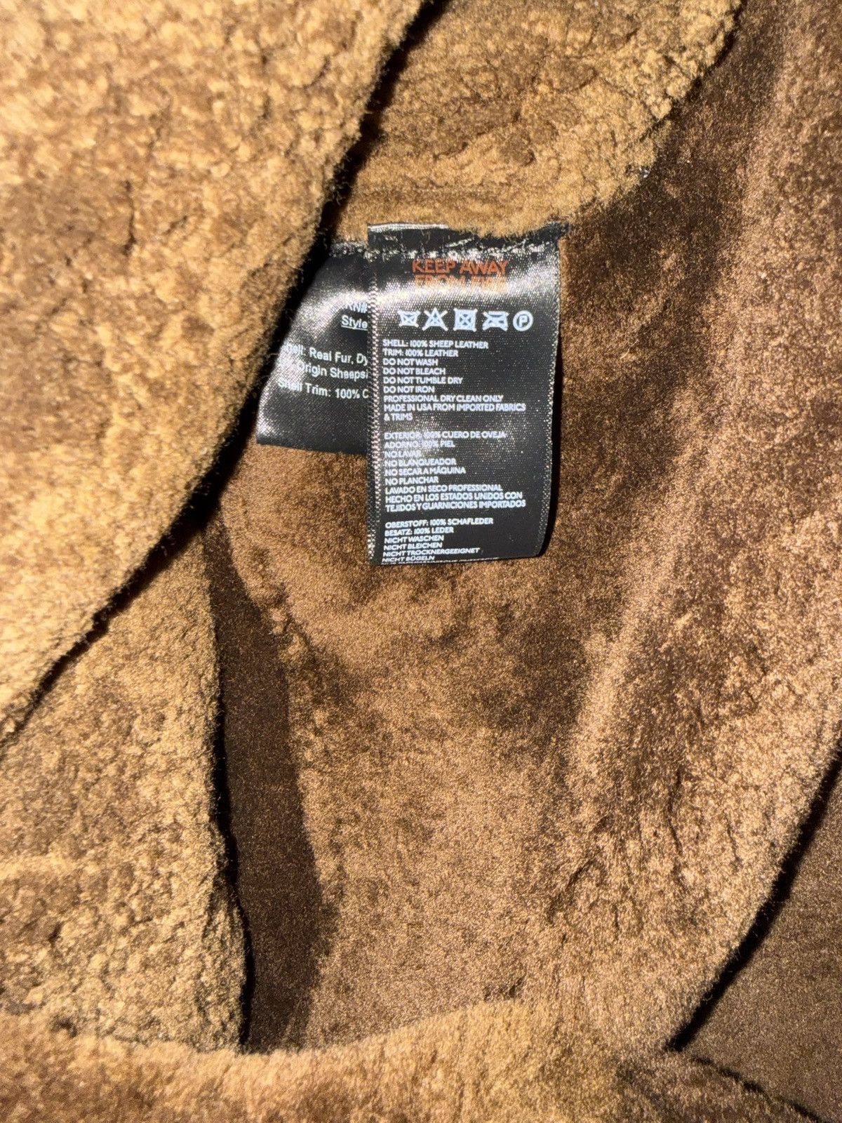 Schott Schott B-6 Sheepskin Jacket Size Medium Black Leather Bomber Size US M / EU 48-50 / 2 - 8 Thumbnail