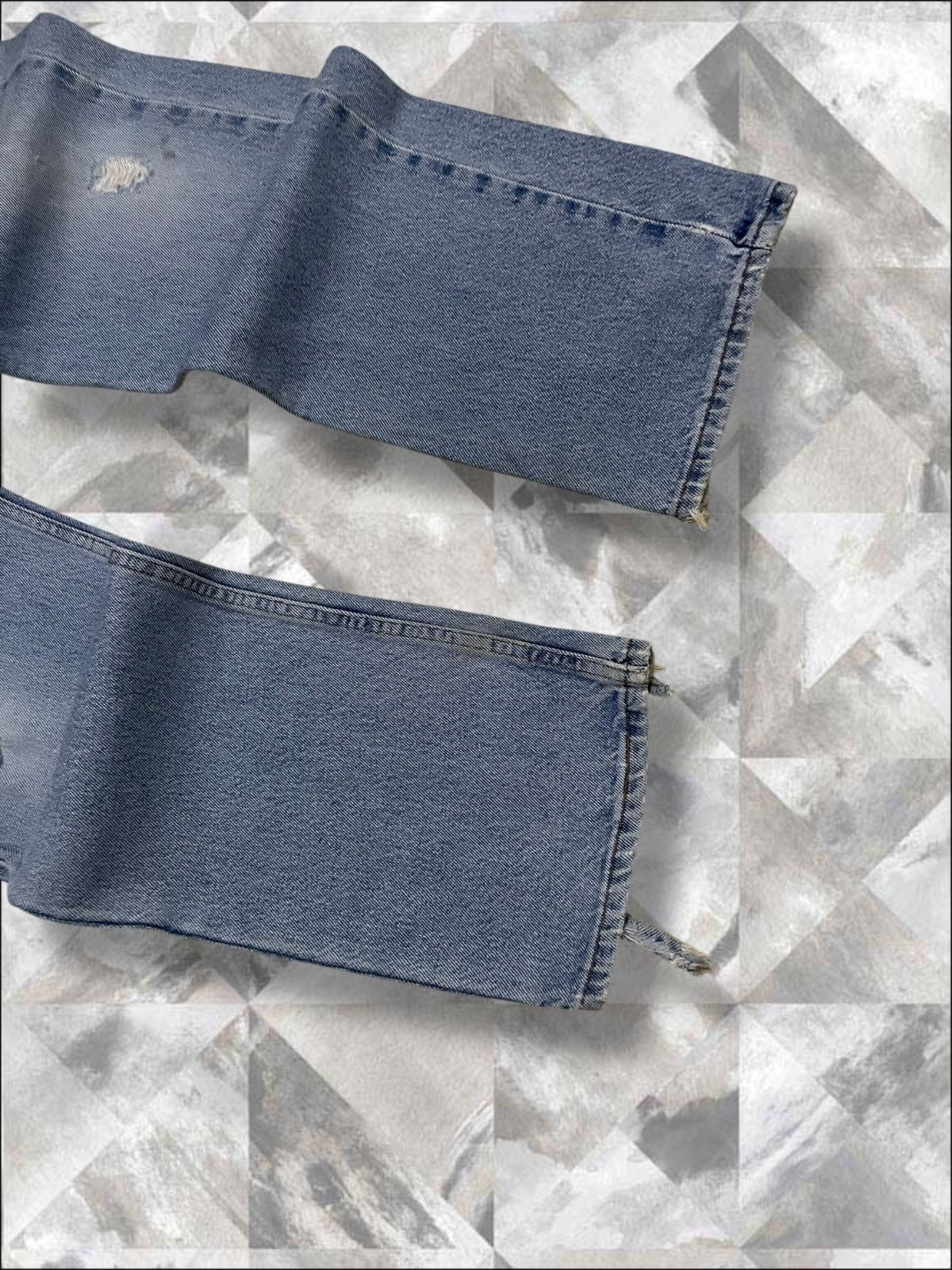 Levi's Vintage Clothing Vintage Designer Levis 505 Distressed Cloud Blue Denim Size US 30 / EU 46 - 5 Thumbnail