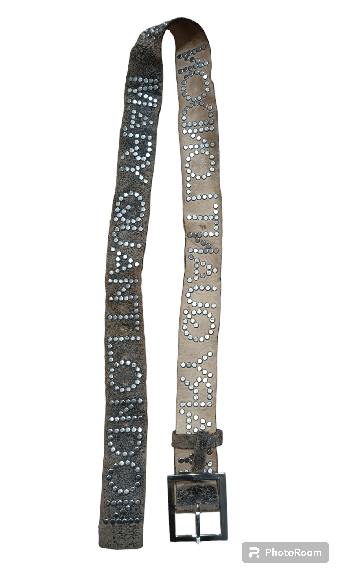 Japanese Brand MARY QUANT LONDON STUDDED LEATHER BELT Size ONE SIZE - 1 Thumbnail