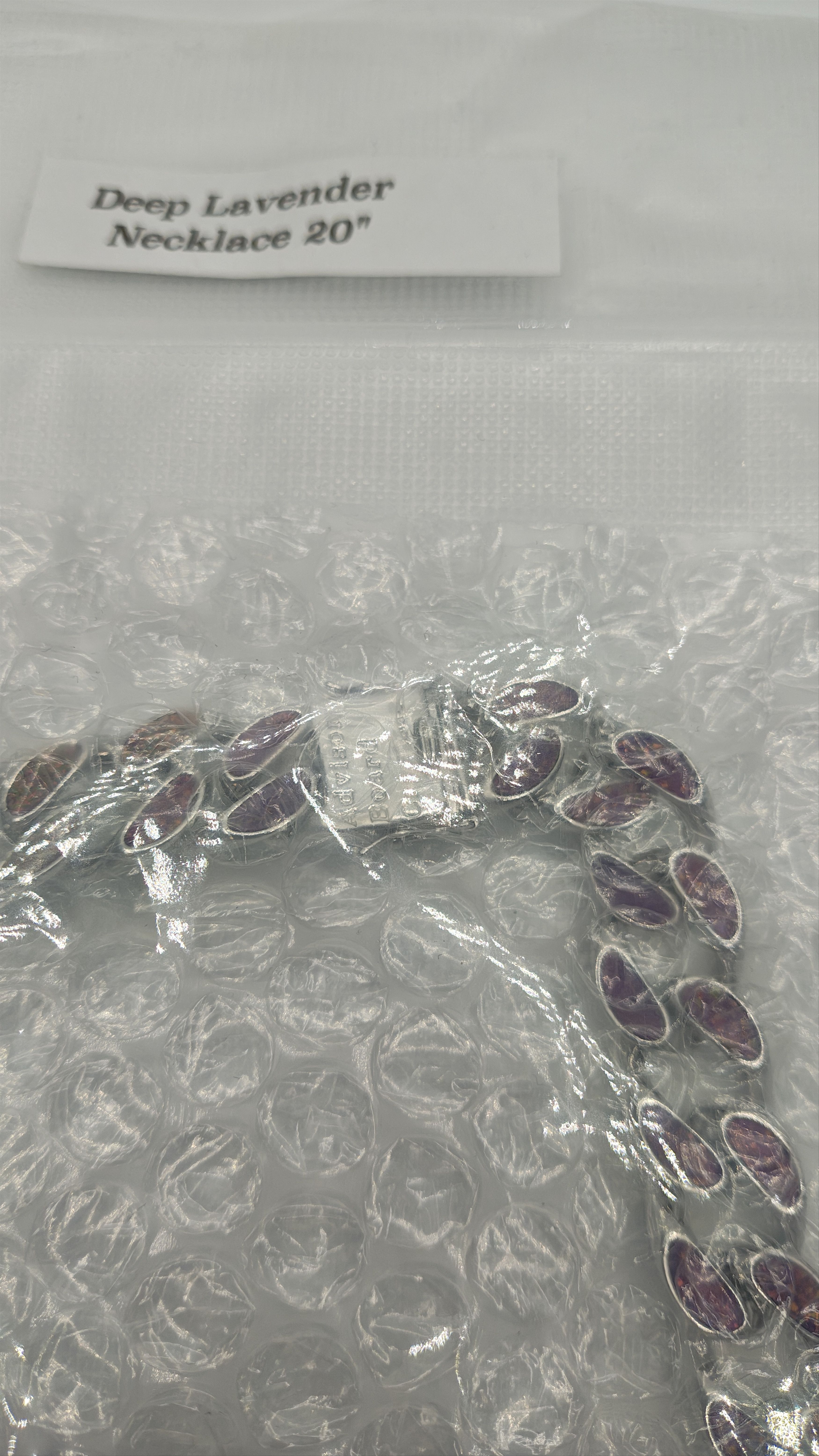Advisory Board Crystals Advisory Board Crystals Deep Lavender Chain 20 inch Size ONE SIZE - 2 Thumbnail