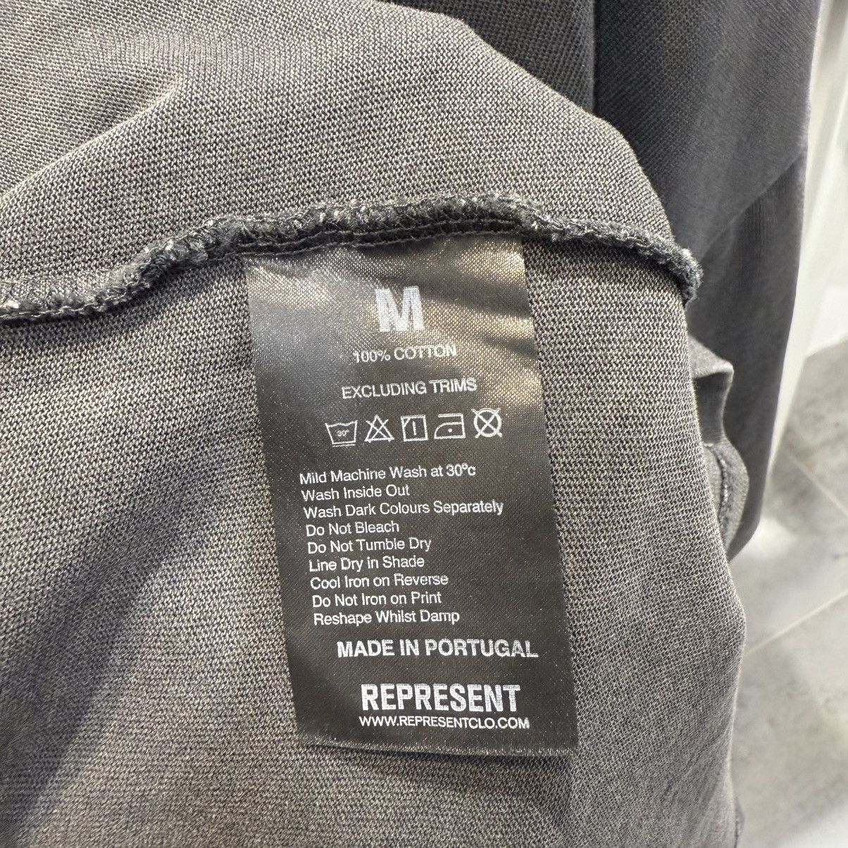 Represent Clo. Represent Thoroughbred T-Shirt Vintage Black Size US L / EU 52-54 / 3 - 5 Thumbnail