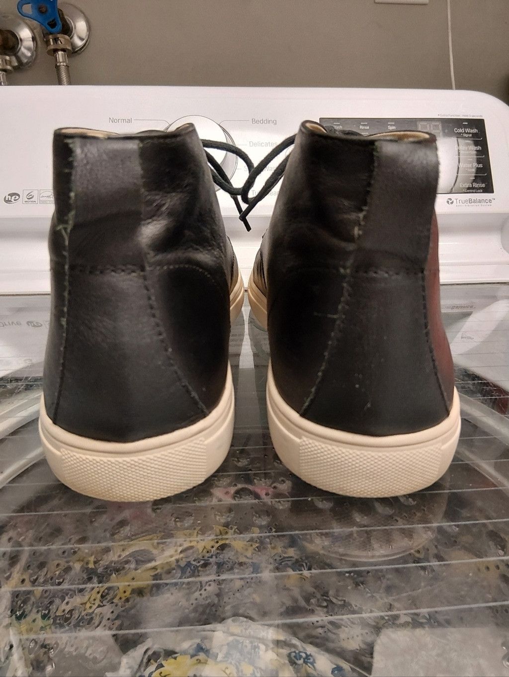 CLAE Clae Black Leather Chukka Boots with Cream Sole Size US 10.5 / EU 43-44 - 4 Thumbnail