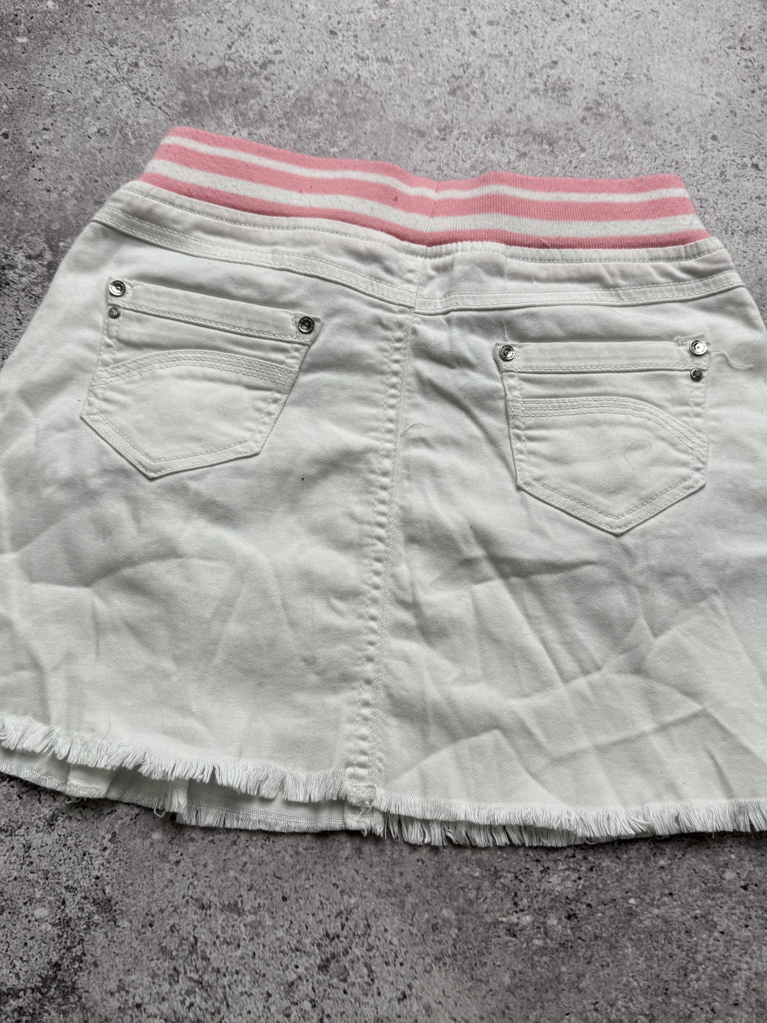 Vintage Vintage Mini Skirt With Bondages C2(V503) Size 25" / US 0 / IT 36 - 5 Thumbnail