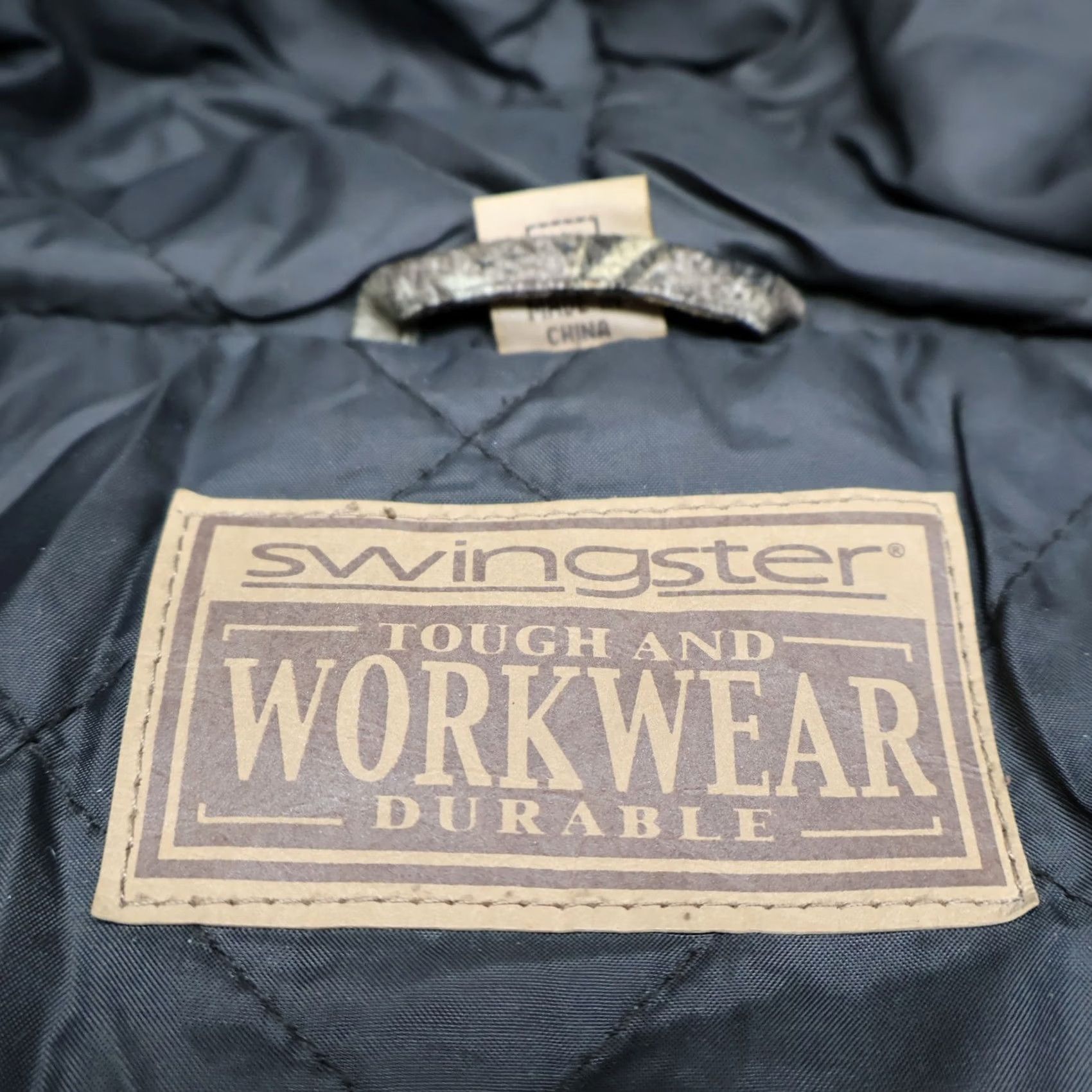 Realtree Swingster Workwear Jacket Mens XXL Realtree Camo Hooded Quilt Lined Hunting Size US XXL / EU 58 / 5 - 6 Thumbnail