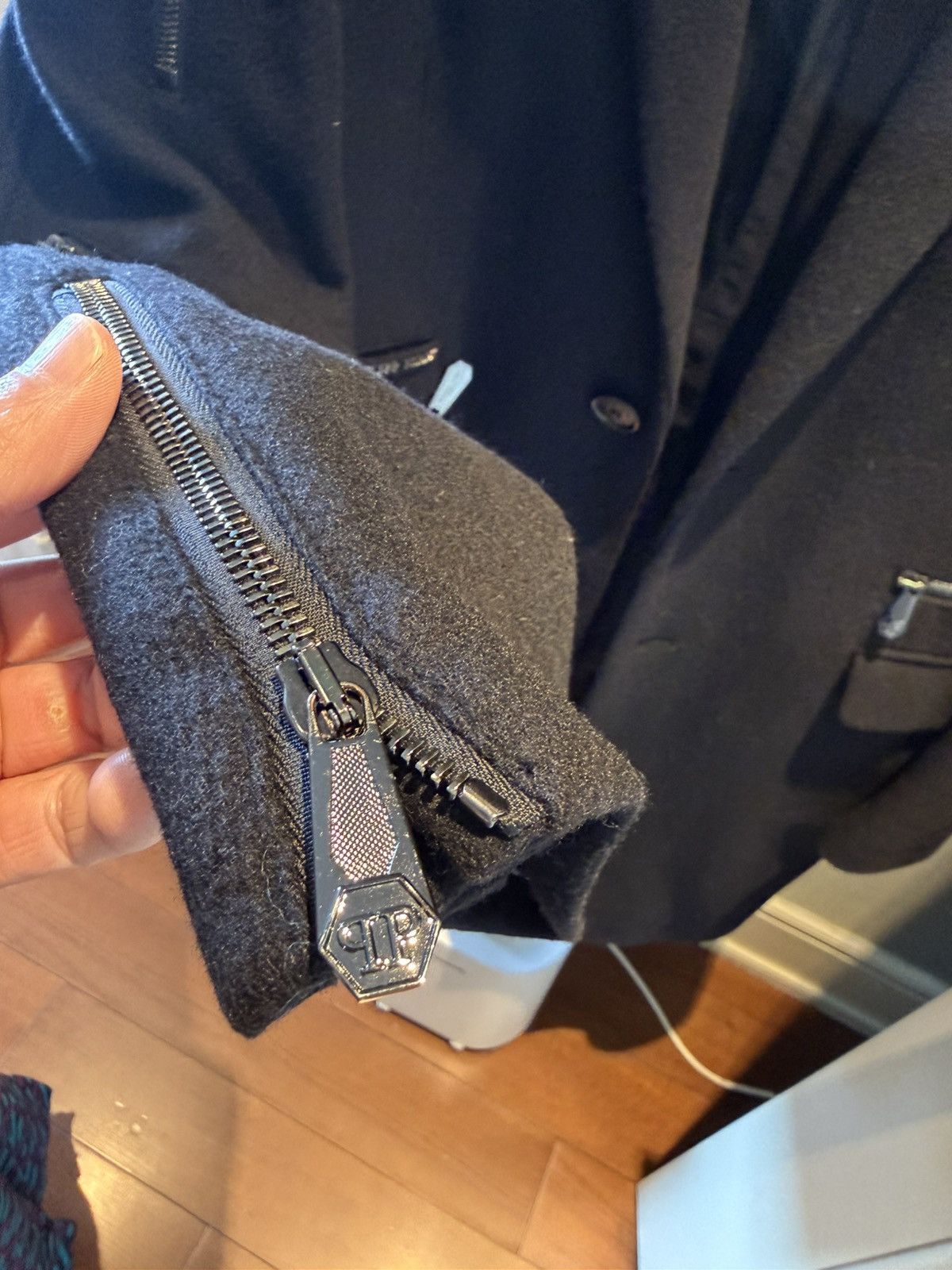 Philipp Plein black zips sport.coat.size46 Size US S / EU 44-46 / 1 - 10 Thumbnail