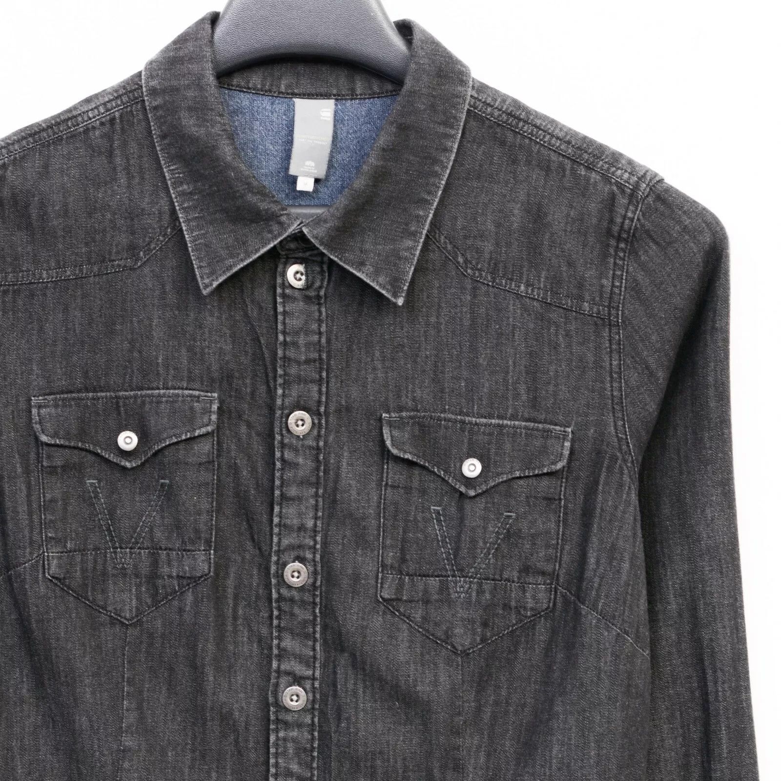 G-Star Raw 5620 PF Slim Shirt US 8 Women EU 40 Denim M Casual Size M / US 6-8 / IT 42-44 - 7 Thumbnail