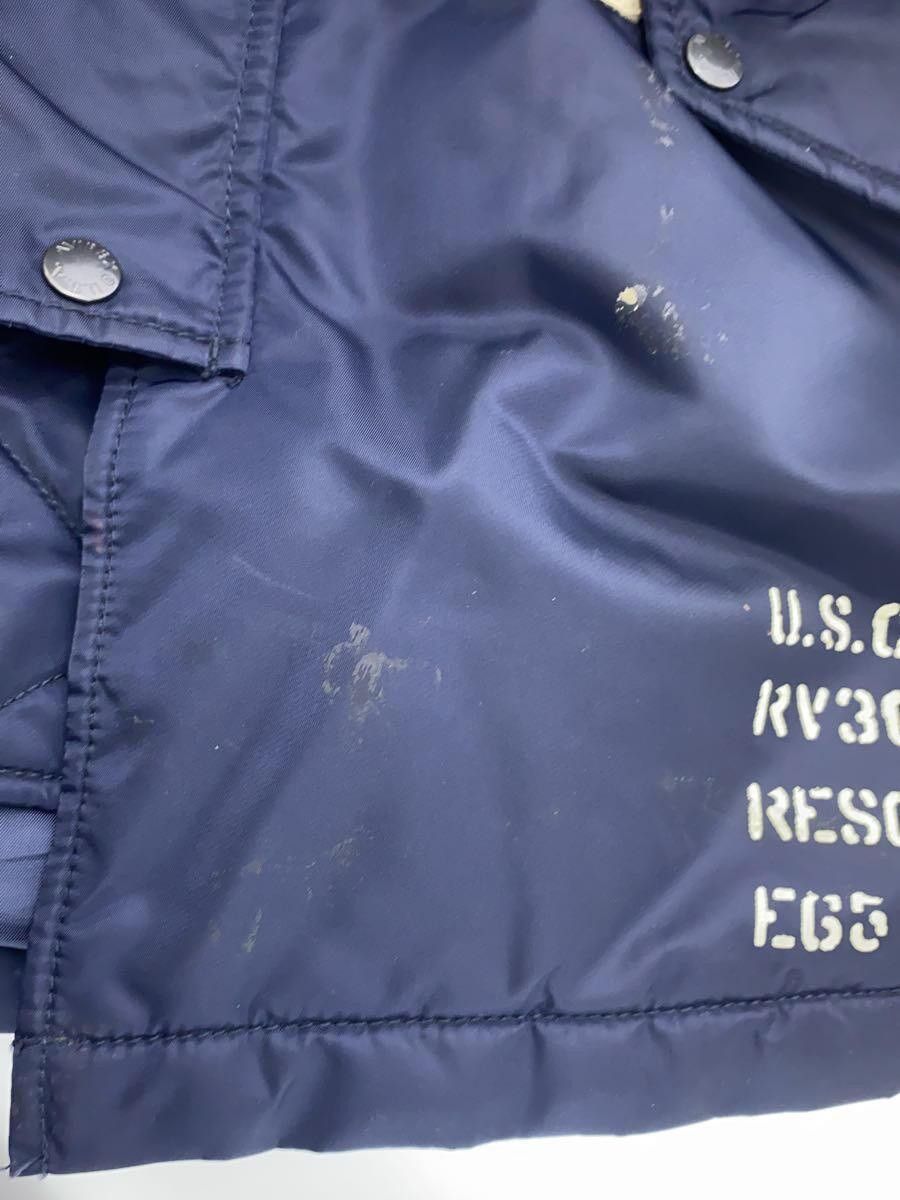 Avirex Avirex Plain Nylon Flight Jacket Navy Size US XL / EU 56 / 4 - 6 Thumbnail