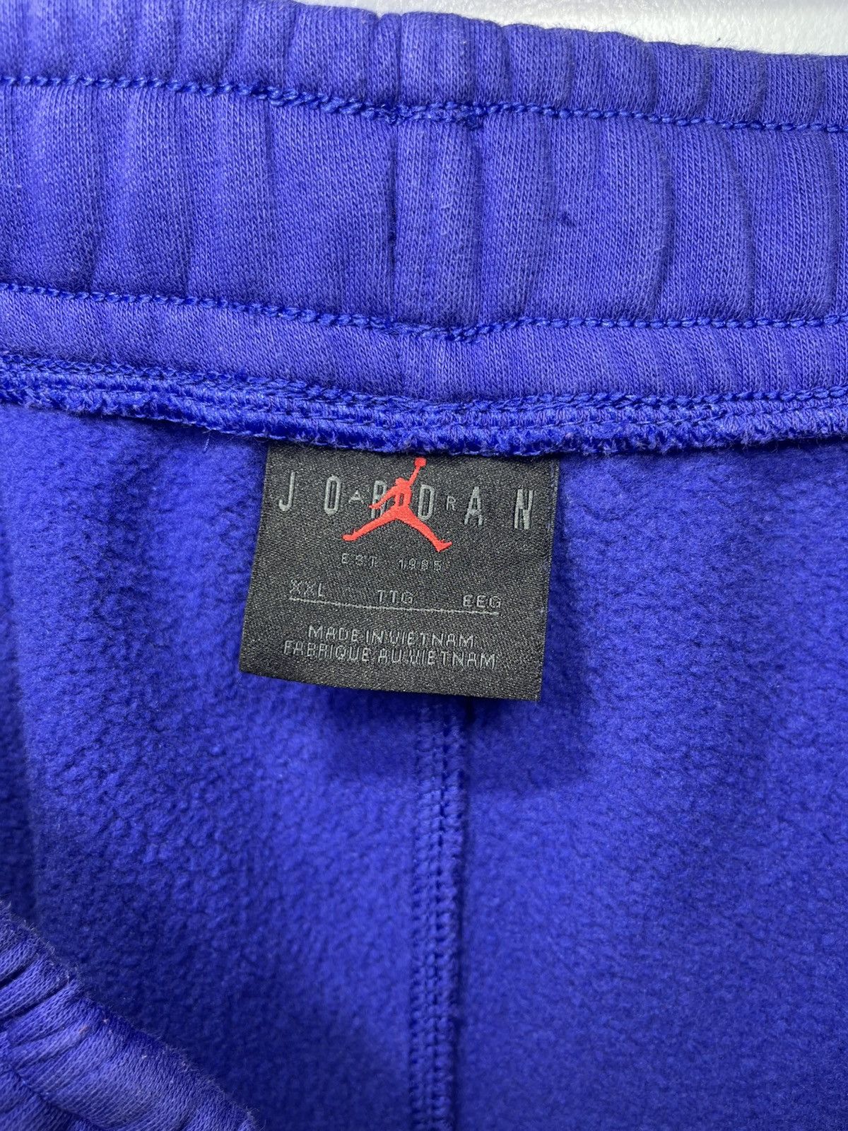 Jordan Brand Jordan Sweatpants Men’s Sz XXL Purple Blue Fleece Drawstring Size US 40 / EU 56 - 4 Thumbnail