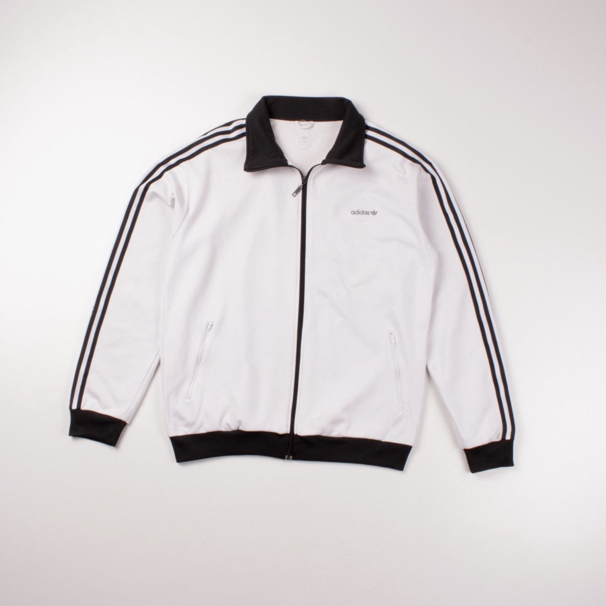 Adidas Vintage Adidas Men’s Full Zip Track Jacket 2007 White Size US XXL / EU 58 / 5 - 1 Thumbnail