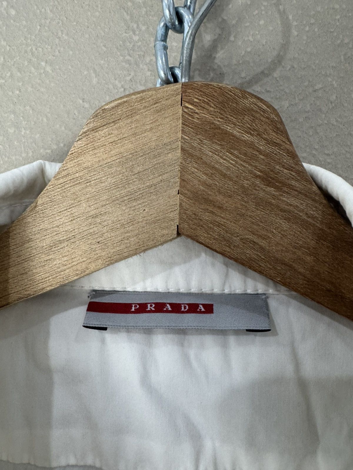 Prada PRADA Shirt Button Up Long Sleeve Oxford Suit Size US M / EU 48-50 / 2 - 3 Thumbnail