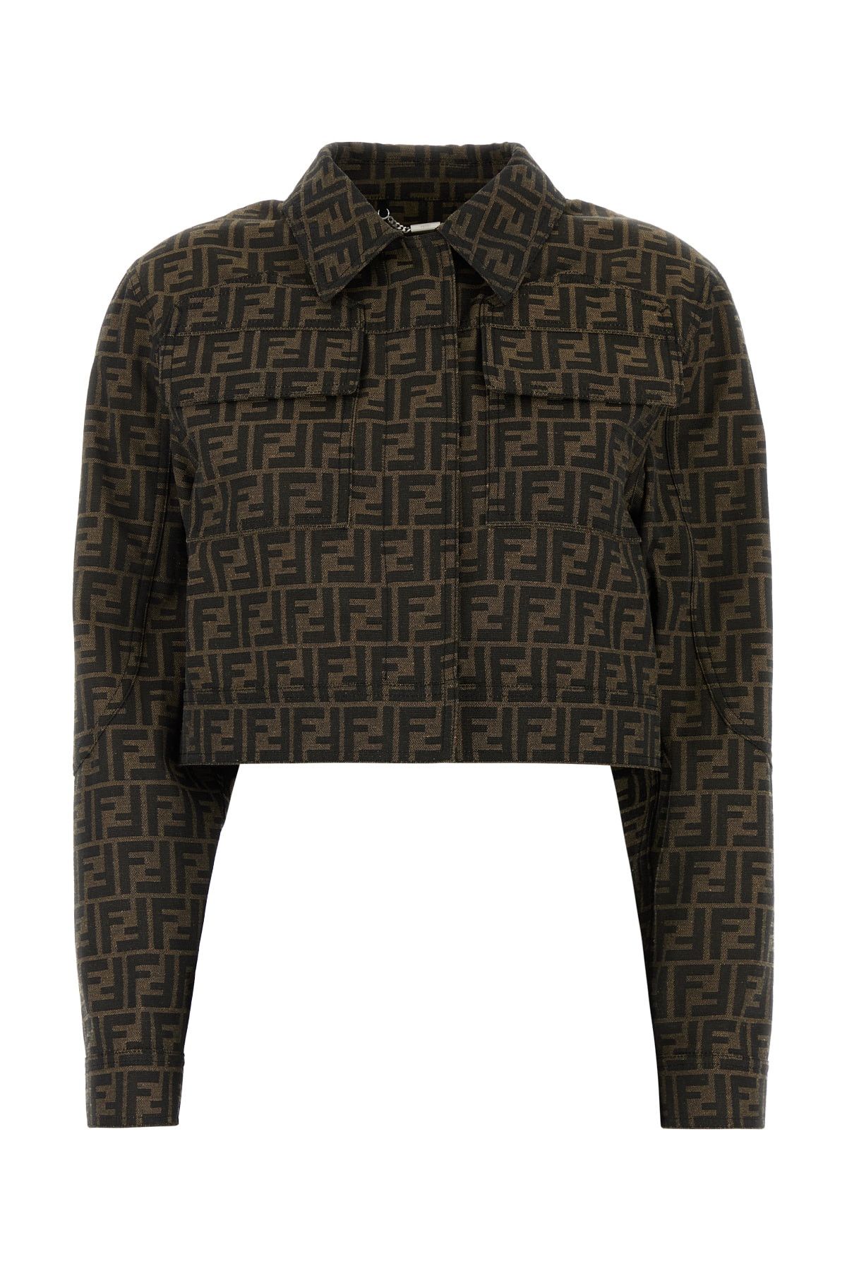ジャケット FENDI Embroidered Polyester Blend Jacket Fendi Embroidered Polyester Blend Jacket | Grailed