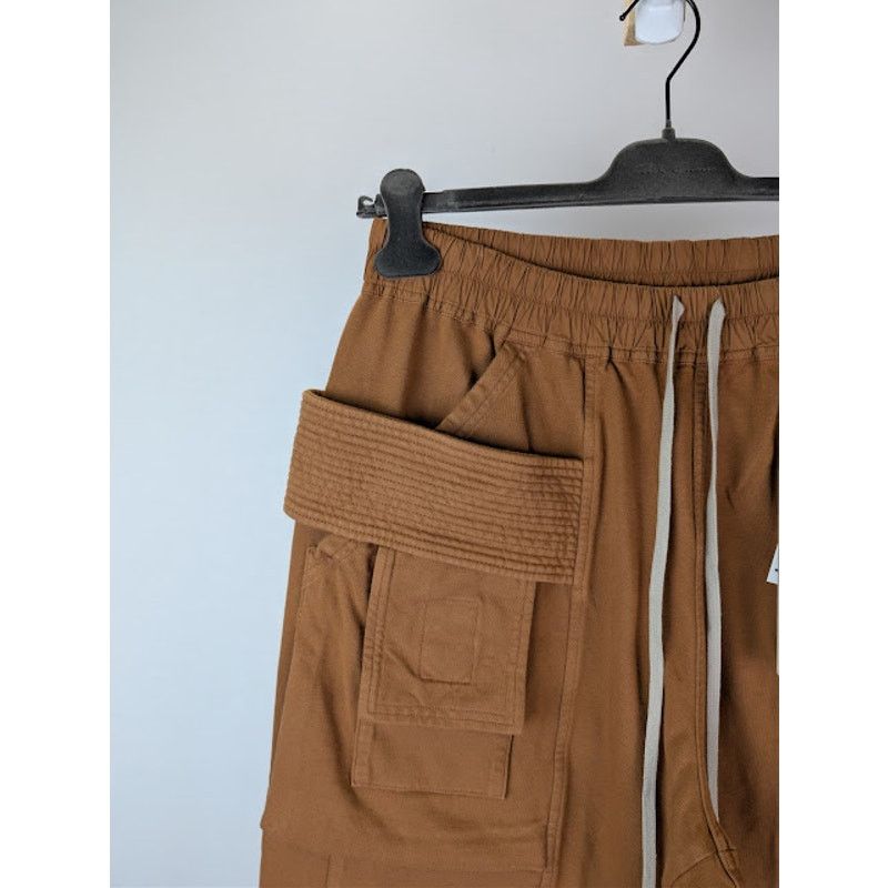 Rick Owens Drkshdw o1rshd1 Creatch Cargo Drawstring Pants in Orange Size US 34 / EU 50 - 6 Thumbnail