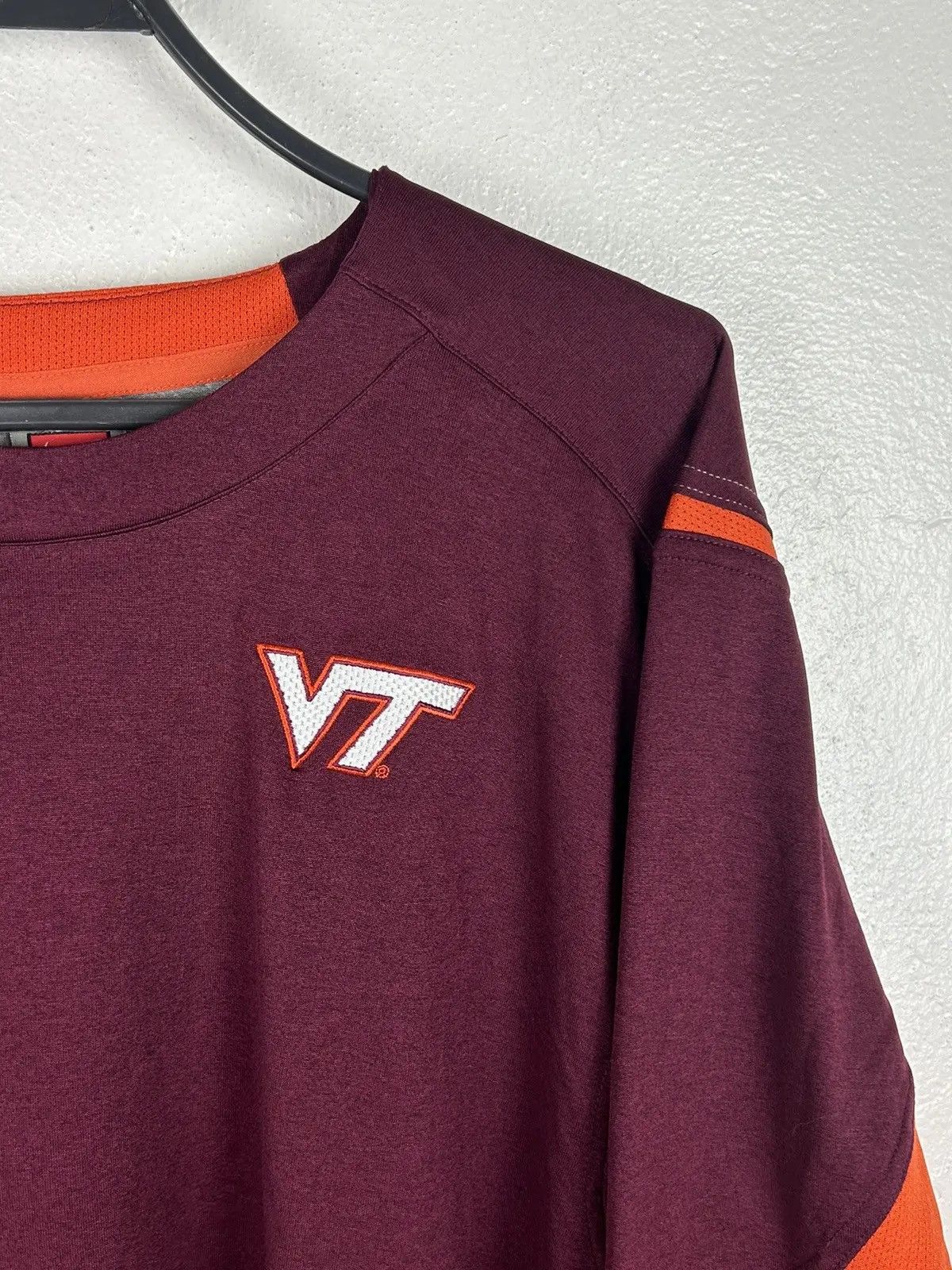 NFL 00s Vintage Nike Virginia Tech VT Sportswear Long Sleeve Size US S / EU 44-46 / 1 - 2 Thumbnail