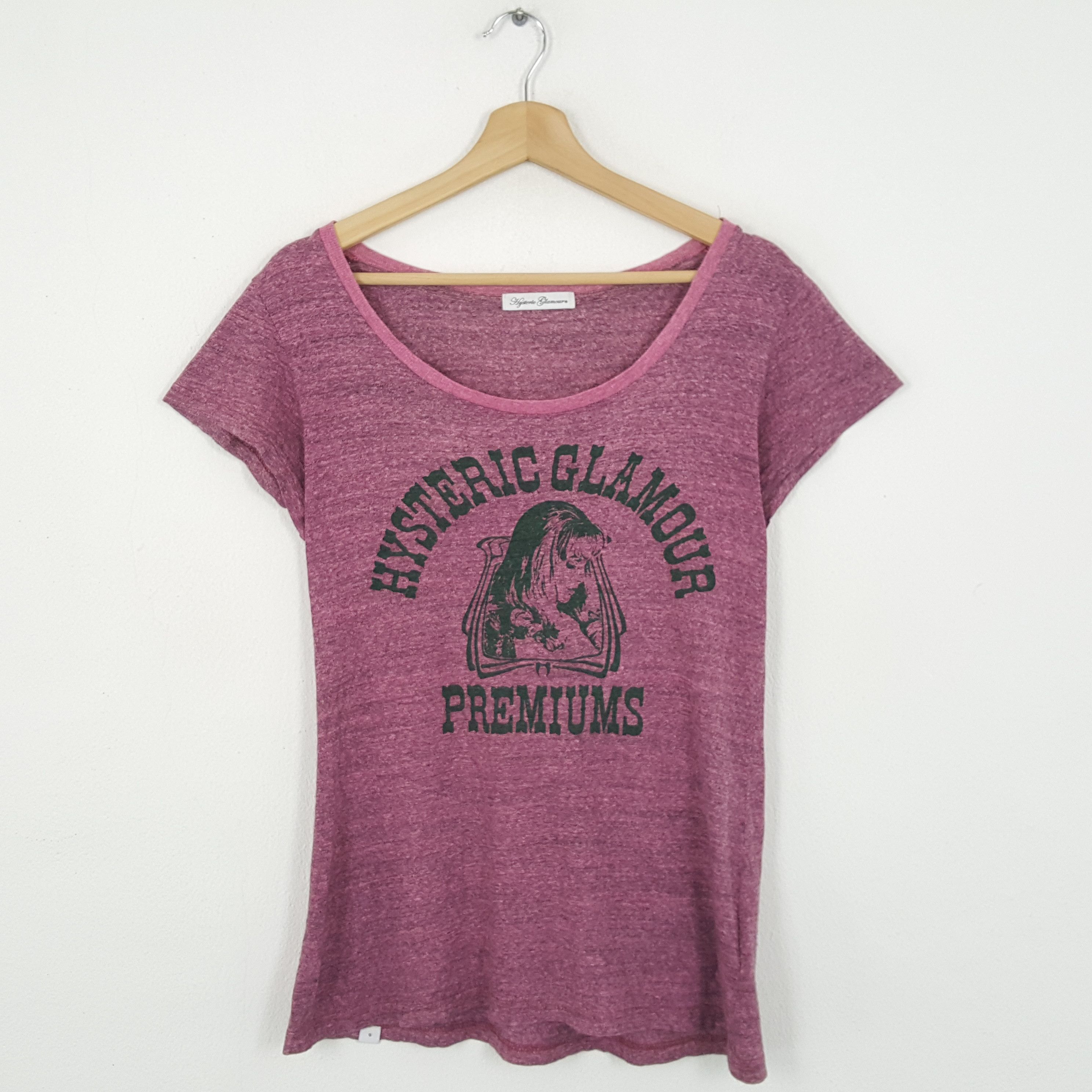 Hysteric Glamour × Japanese Brand Vintage HYSTERIC GLAMOUR Japanese Fashion Brand T-Shirts Size S / US 4 / IT 40 - 1 Thumbnail