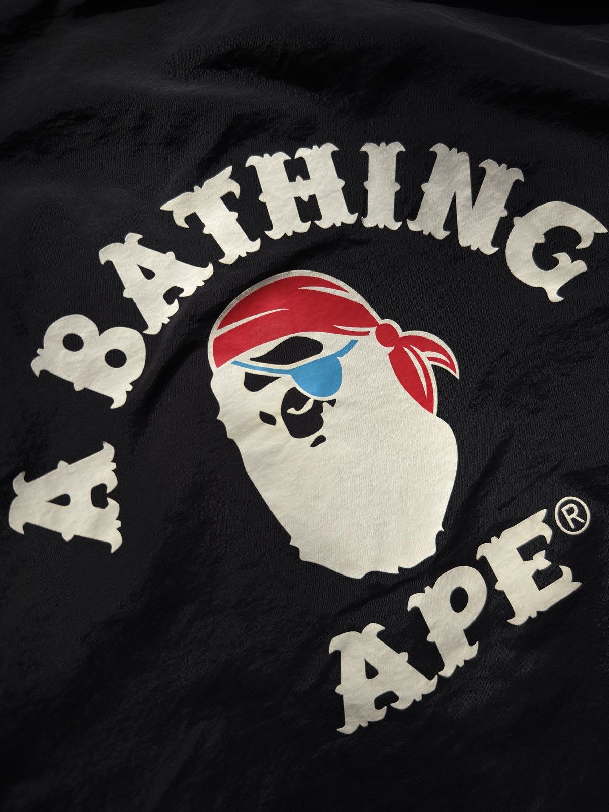 Bape Rare Bathing Ape BAPE Pirate Store Fleece pile Lined Jacket Size US XL / EU 56 / 4 - 11 Thumbnail