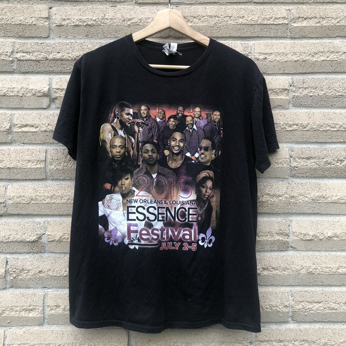 Rap Tees New Orleans Essence Festival 2015 graphic Rap tee shirt L Size US L / EU 52-54 / 3 - 1 Thumbnail