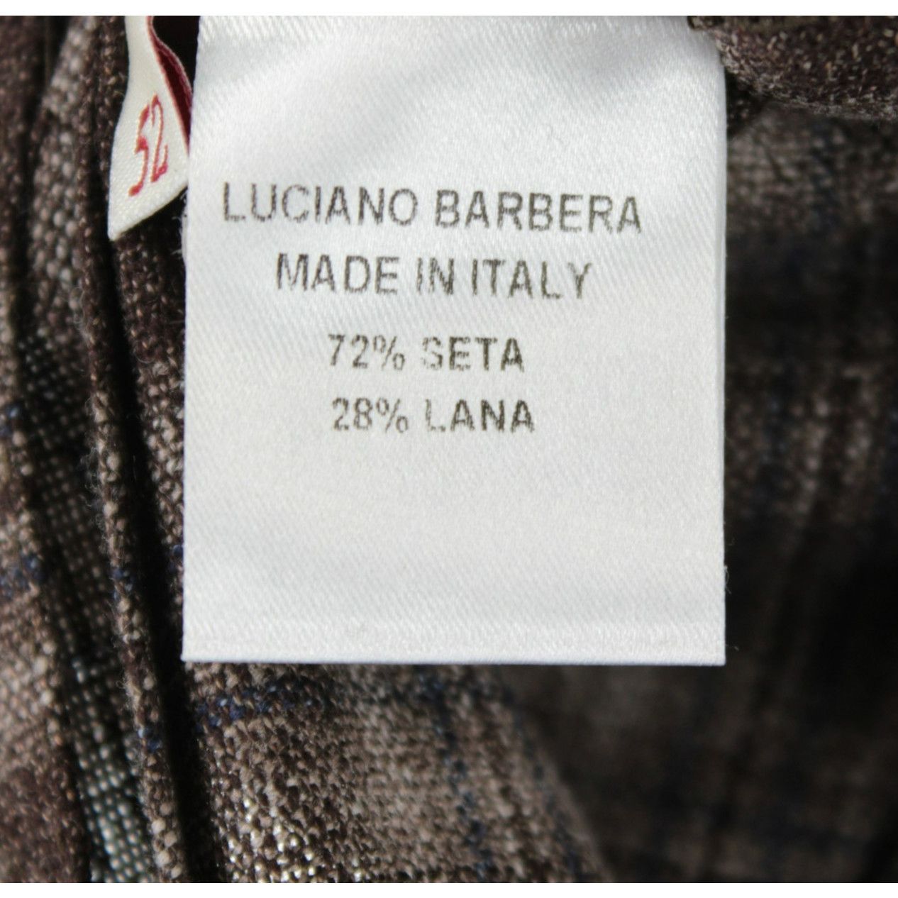 Luciano Barbera Luciano Barbera Sport Coat Size 42 US in Brown Size 42R - 9 Thumbnail
