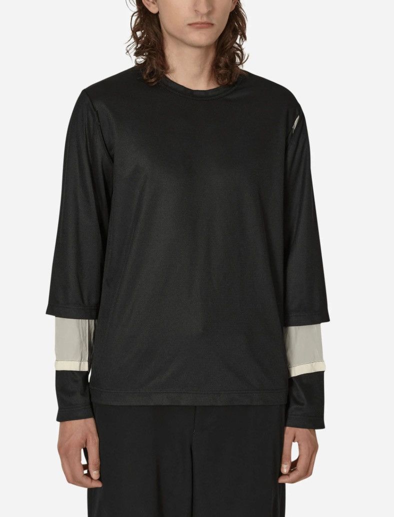 image of Comme Des Garcons Homme Plus Triple Sleeve Top in Black, Men's (Size Large)