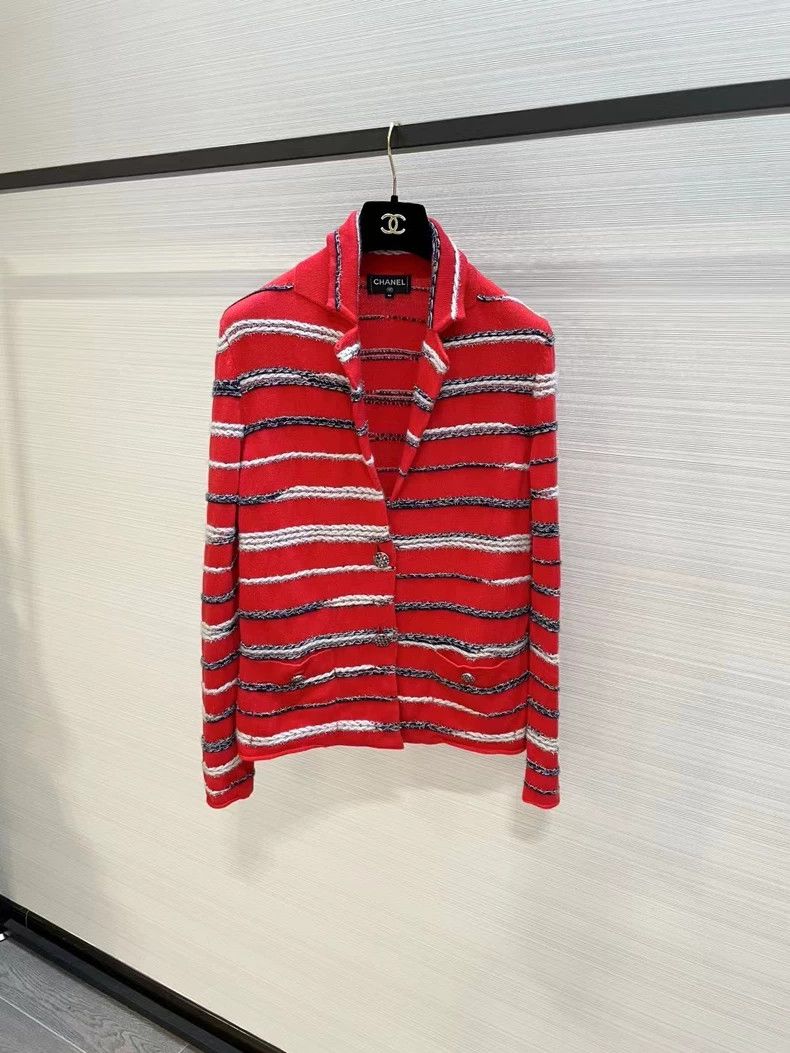 Chanel Chanel Cashmere knitted cardigan jacket Nextarrow-2505 Size XS / US 0-2 / IT 36-38 - 1 Thumbnail