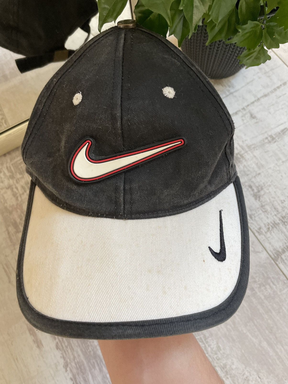 Nike Nike 80’s Vintage Swoosh Y2K Hat Cap USA Size ONE SIZE - 3 Thumbnail