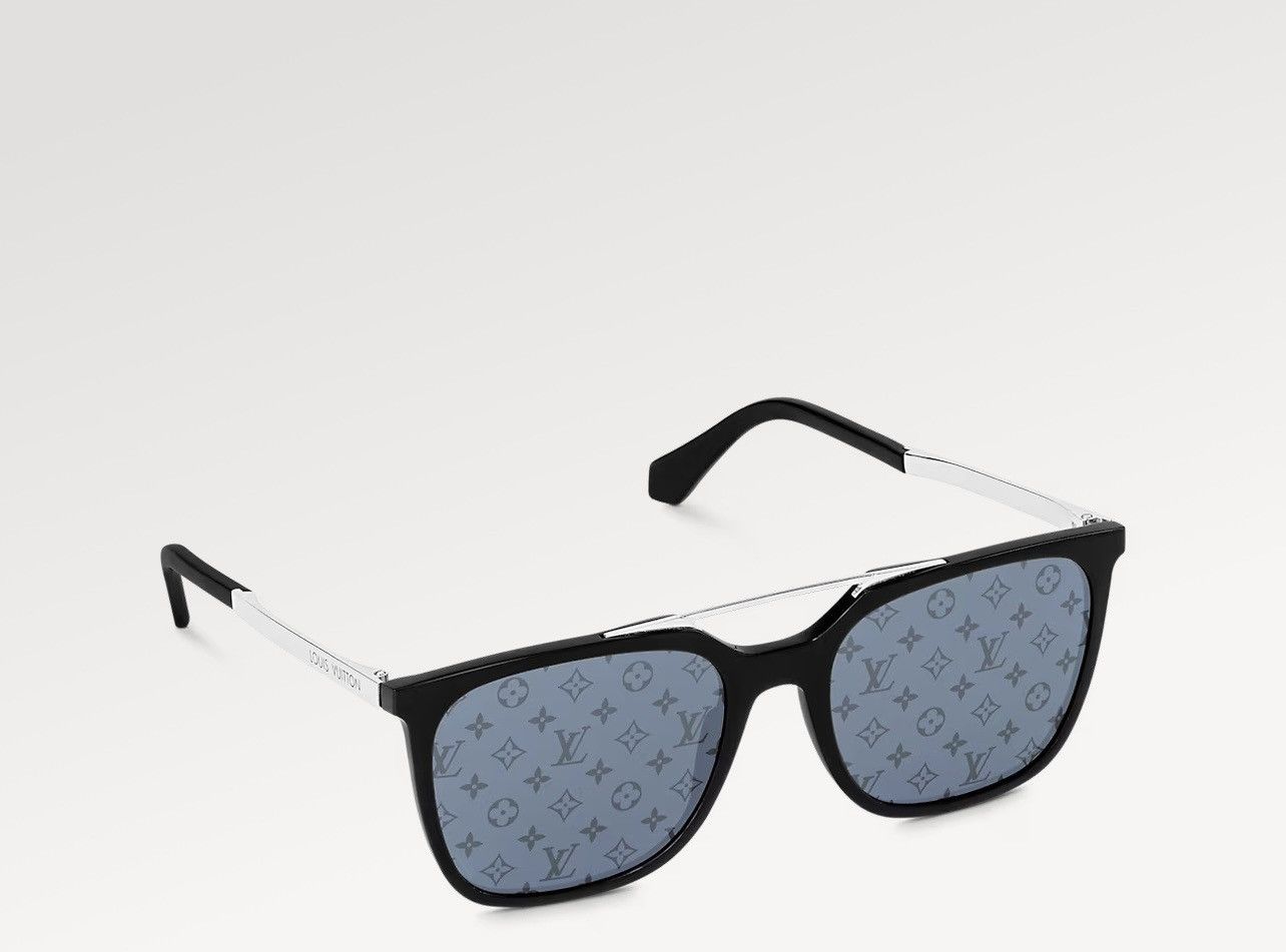 Louis Vuitton Black/Black Z1414W Square Match Sunglasses Louis Vuitton