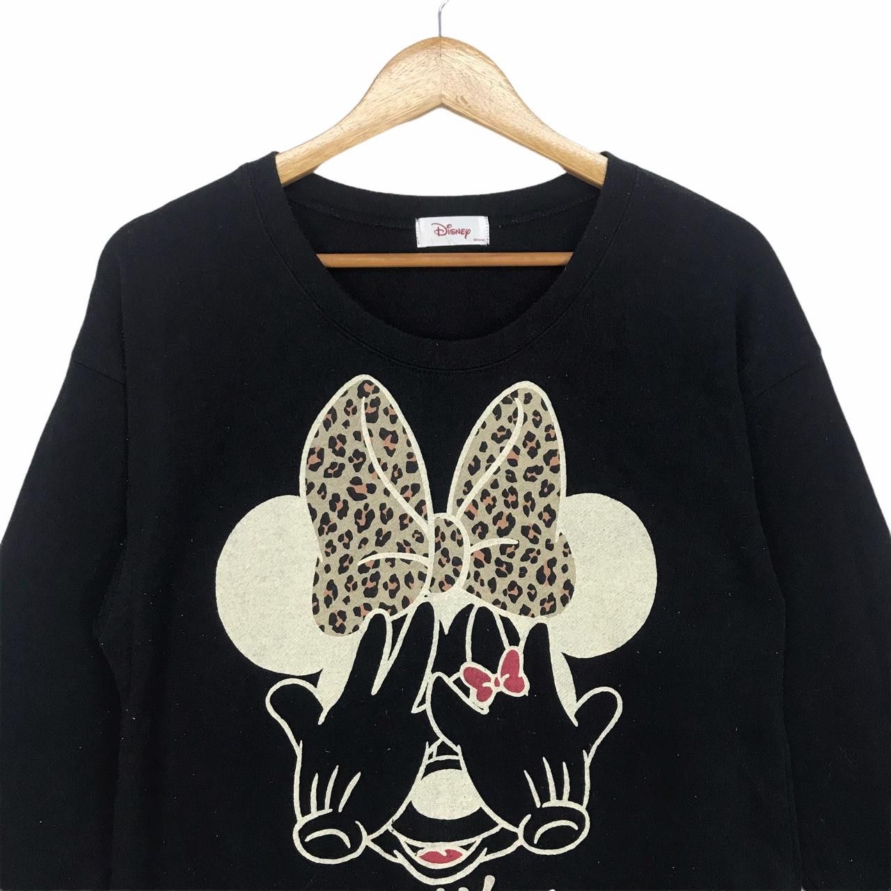 Disney Vtg DISNEY Minnie Mouse Crewneck Sweatshirt Big Logo Spell Size L / US 10 / IT 46 - 2 Thumbnail